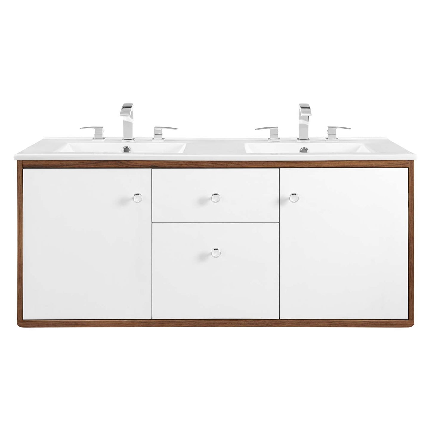 Transmit 48" Wall-Mount Bathroom Vanity by Modway