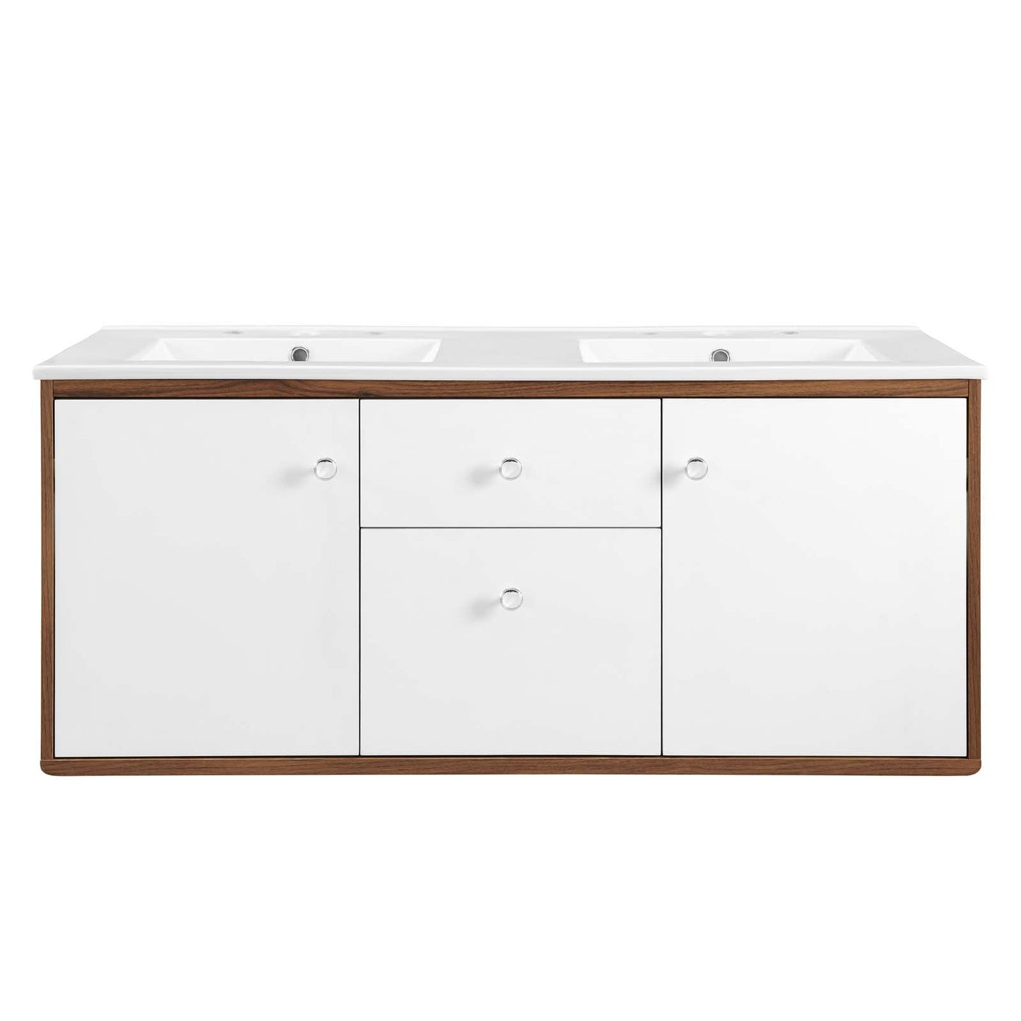 Transmit 48" Wall-Mount Bathroom Vanity by Modway