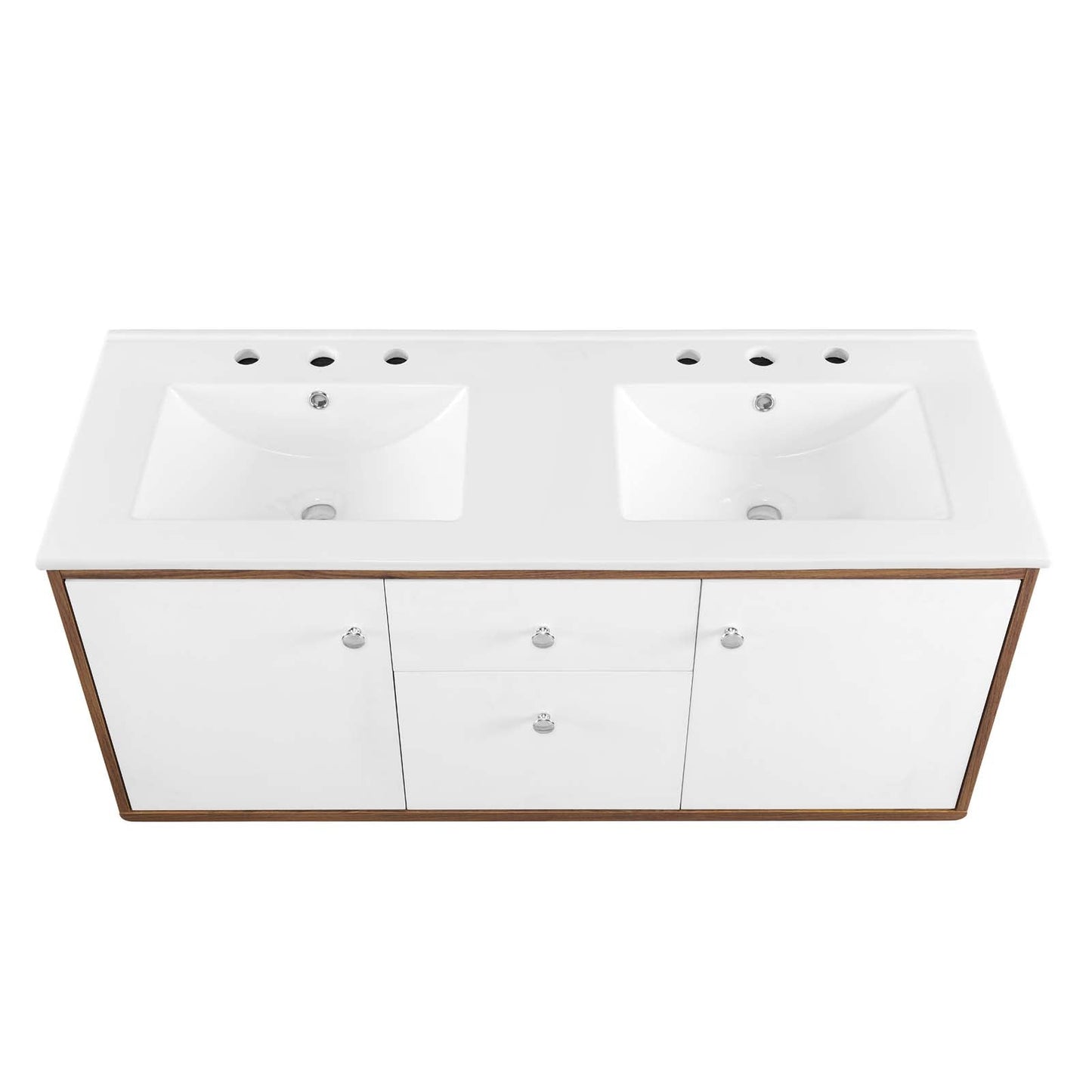 Transmit 48" Wall-Mount Bathroom Vanity by Modway