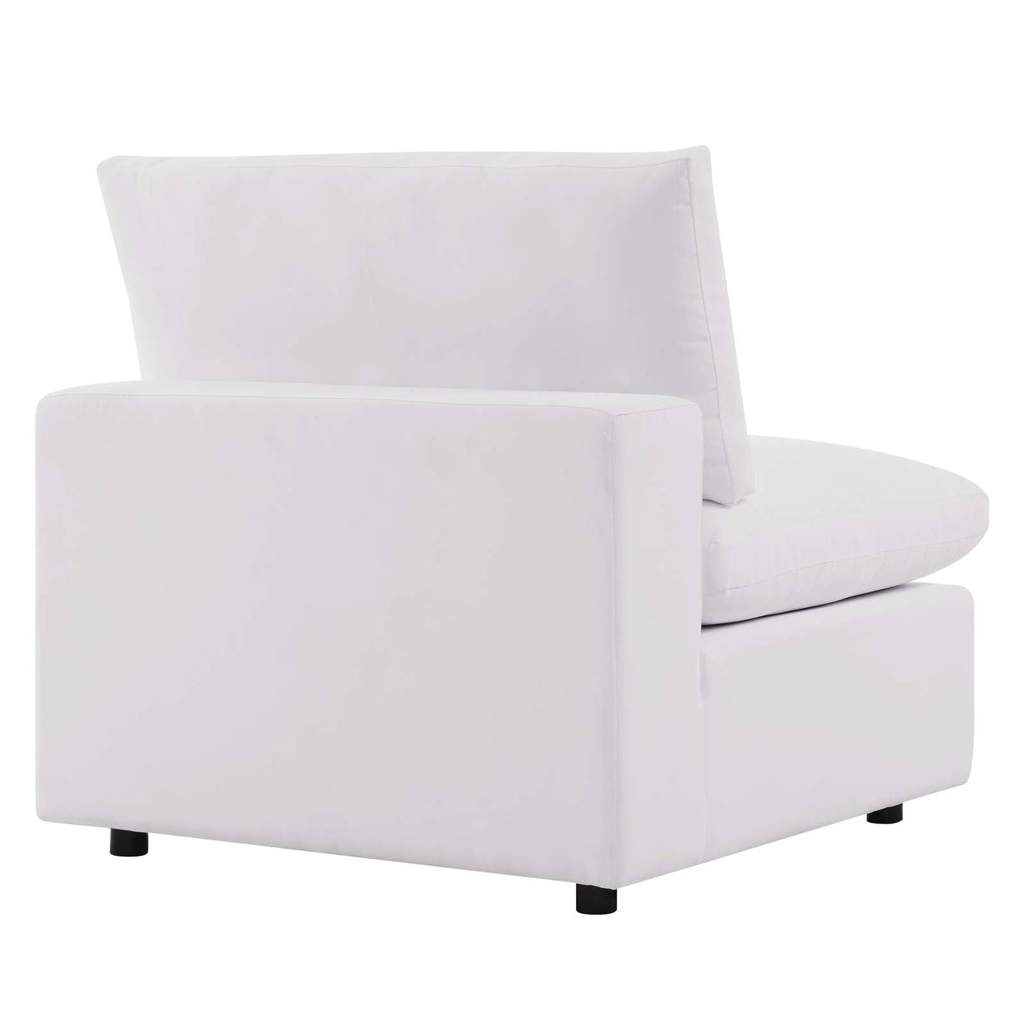 Commix Overstuffed Outdoor Patio Armless Chair by Modway