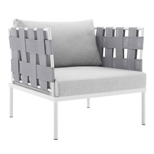 Harmony 7-Piece Sunbrella¨ Outdoor Patio Aluminum Sectional Sofa Set by Modway