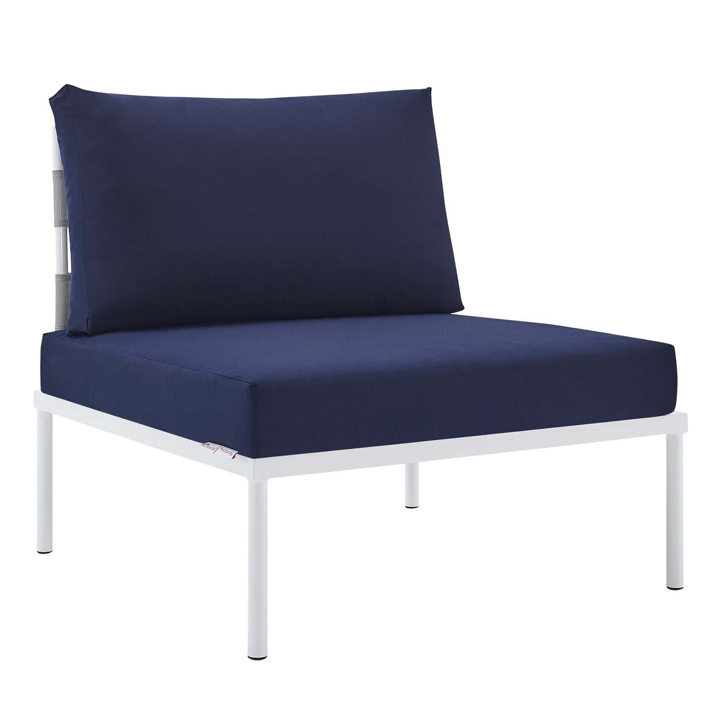 Harmony 8-Piece Sunbrella¨ Outdoor Patio All Mesh Sectional Sofa Set by Modway