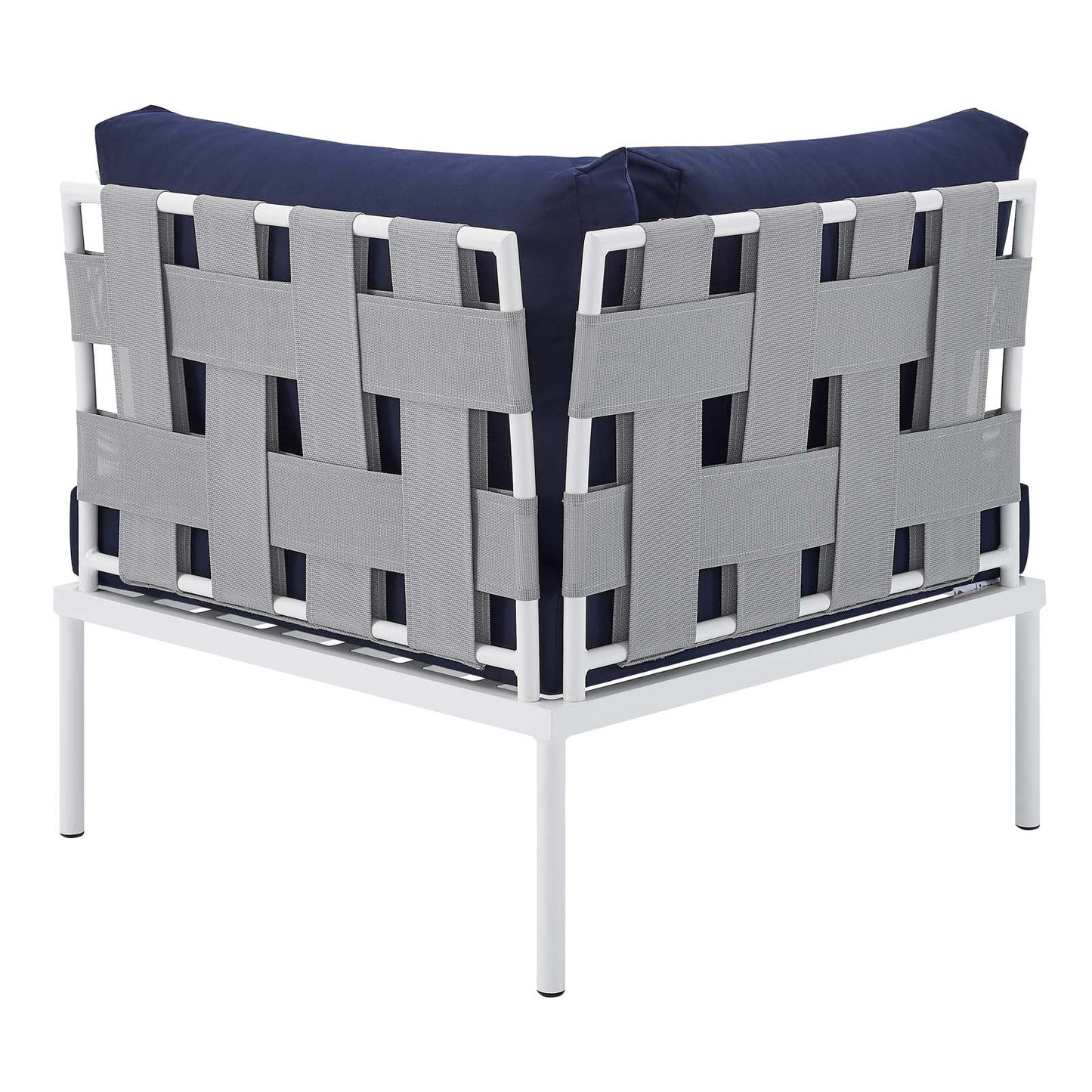 Harmony 8-Piece Sunbrella¨ Outdoor Patio Aluminum Sectional Sofa Set by Modway