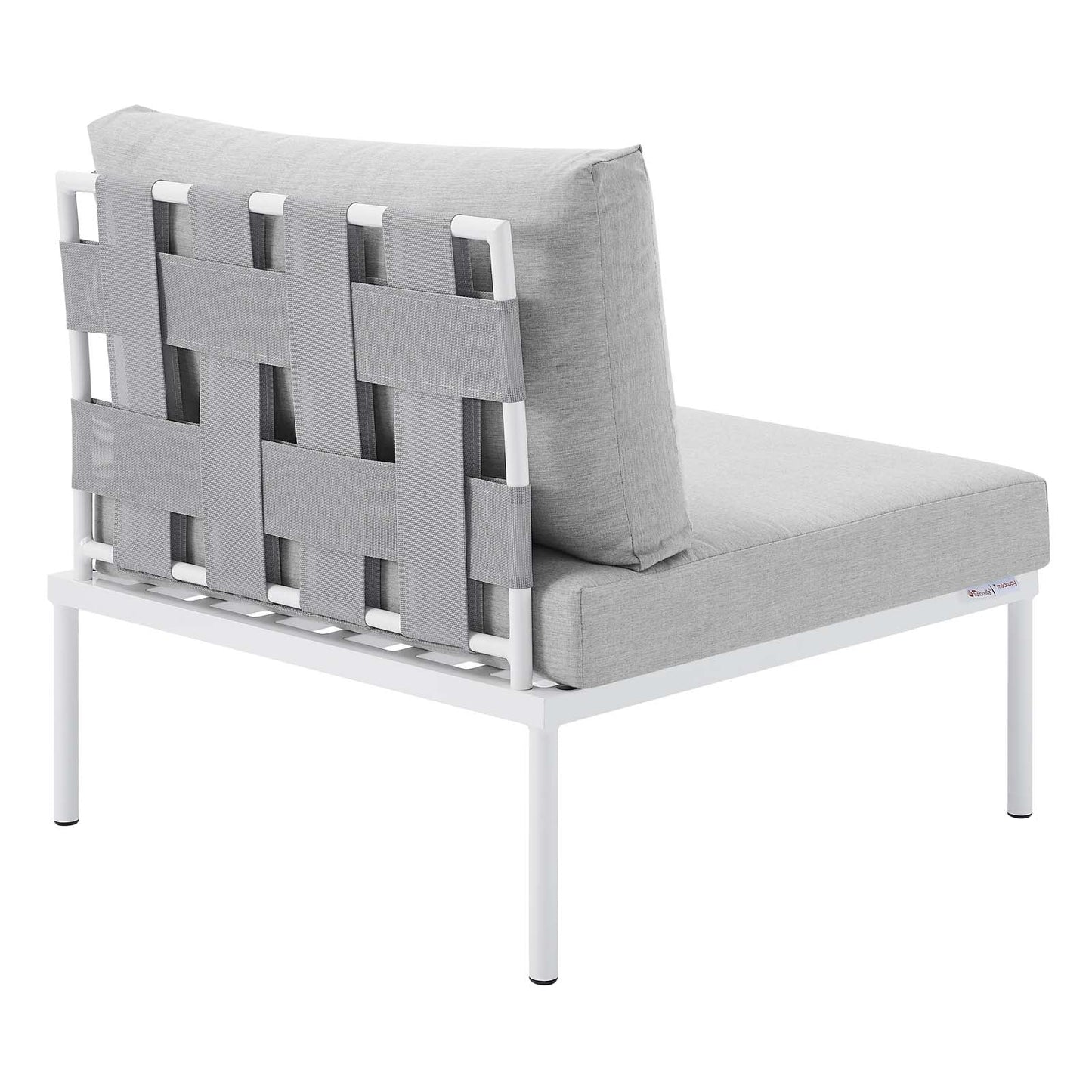 Harmony 8-Piece Sunbrella¨ Outdoor Patio Aluminum Seating Set by Modway