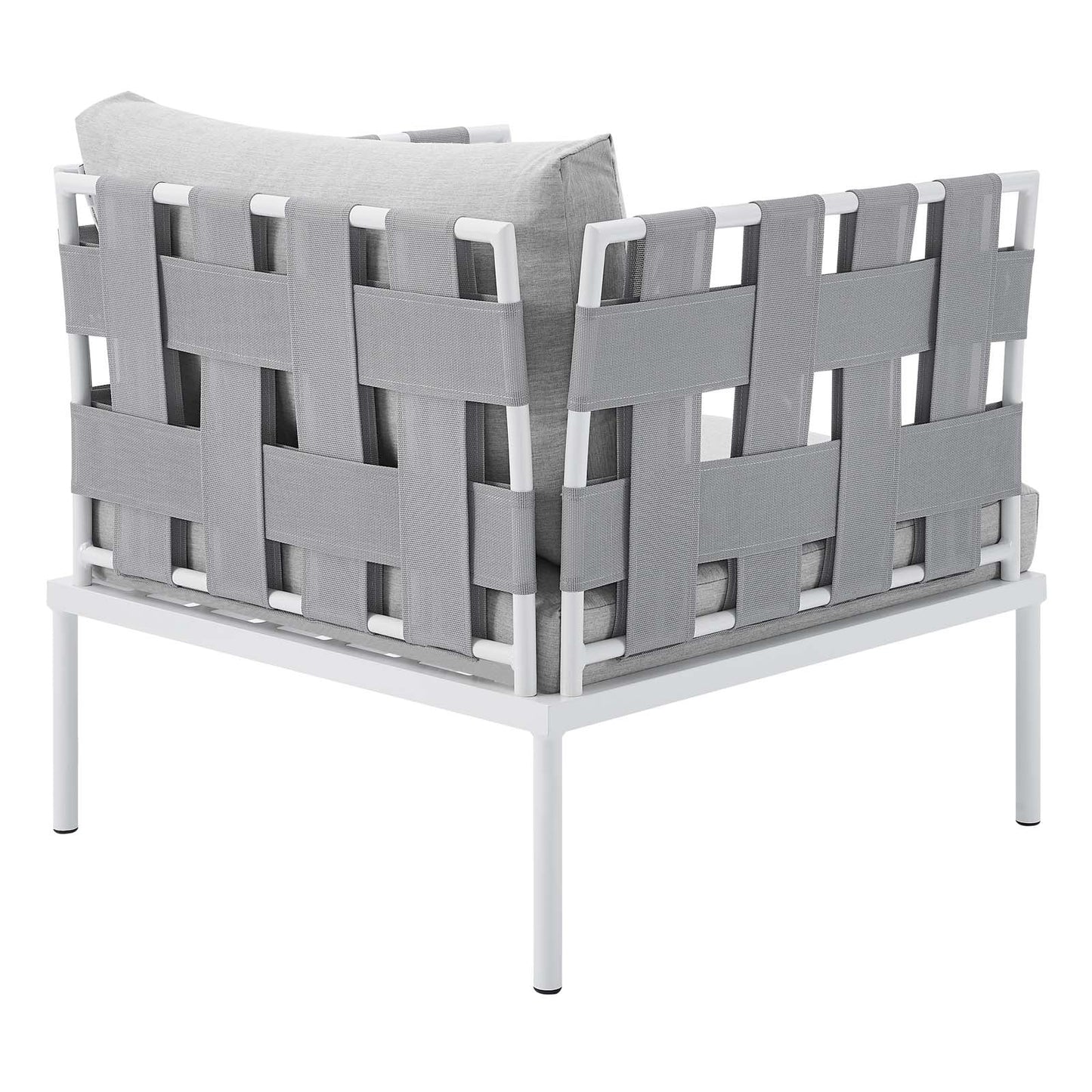 Harmony 8-Piece Sunbrella¨ Outdoor Patio Aluminum Seating Set by Modway