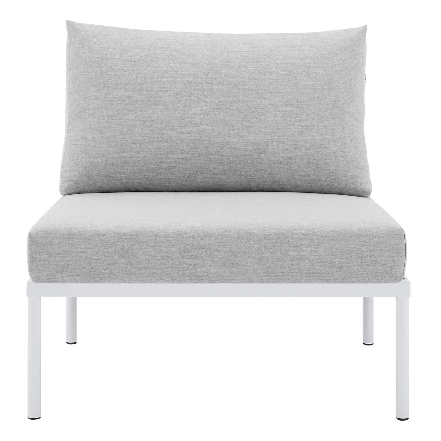 Harmony Sunbrella¨ Outdoor Patio Aluminum Armless Chair by Modway