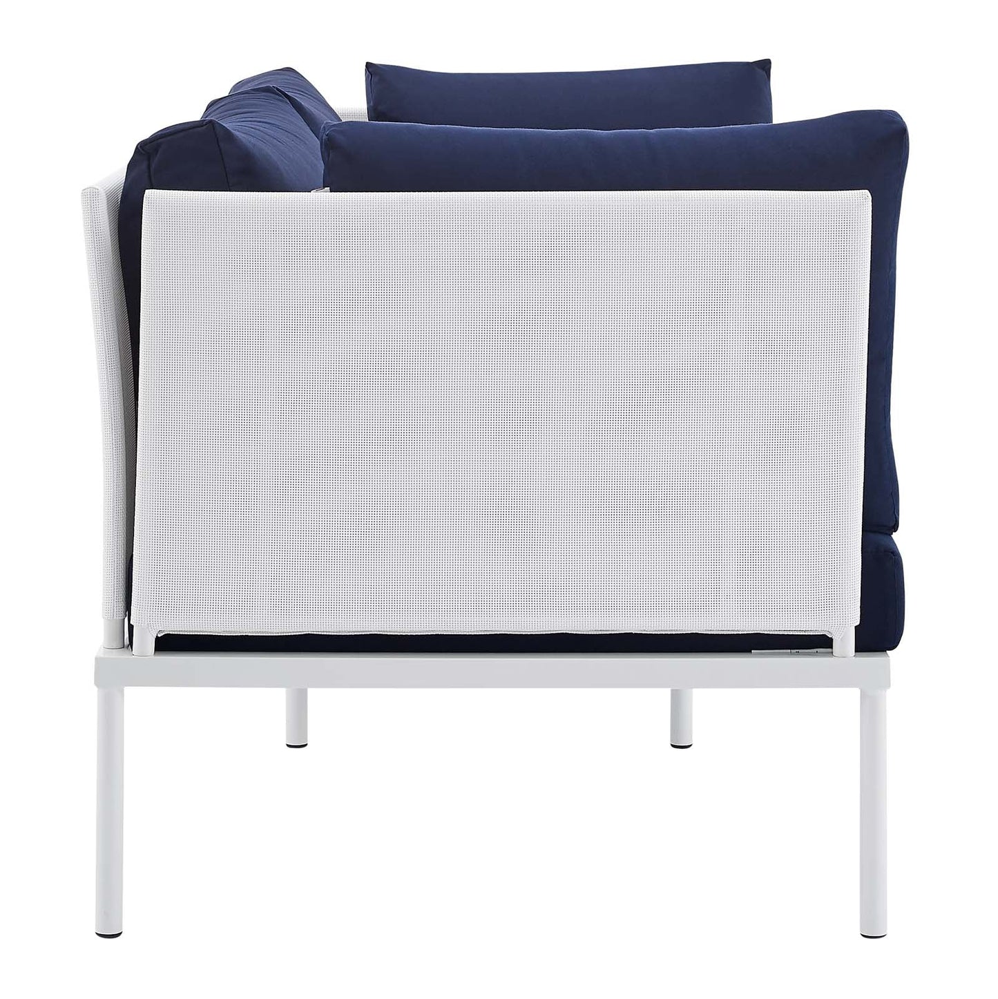 Harmony Sunbrella¨ Outdoor Patio Aluminum Loveseat by Modway