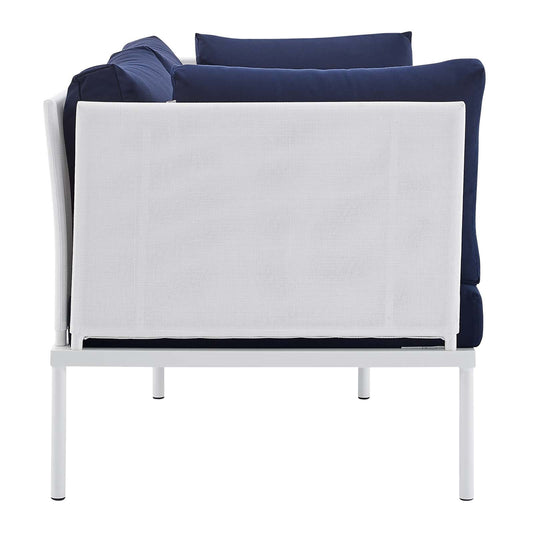 Harmony Sunbrella¨ Outdoor Patio Aluminum Loveseat by Modway