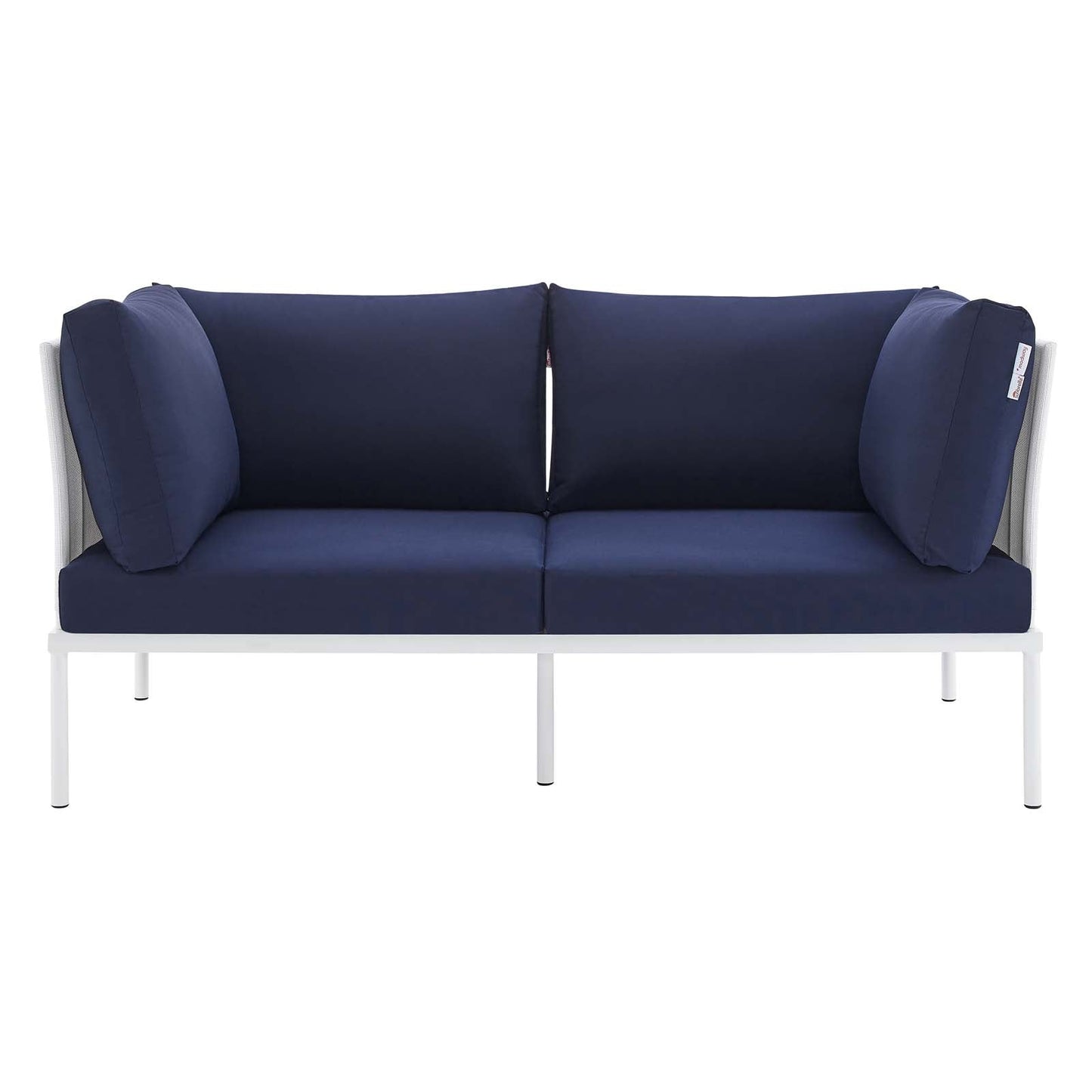 Harmony Sunbrella¨ Outdoor Patio Aluminum Loveseat by Modway