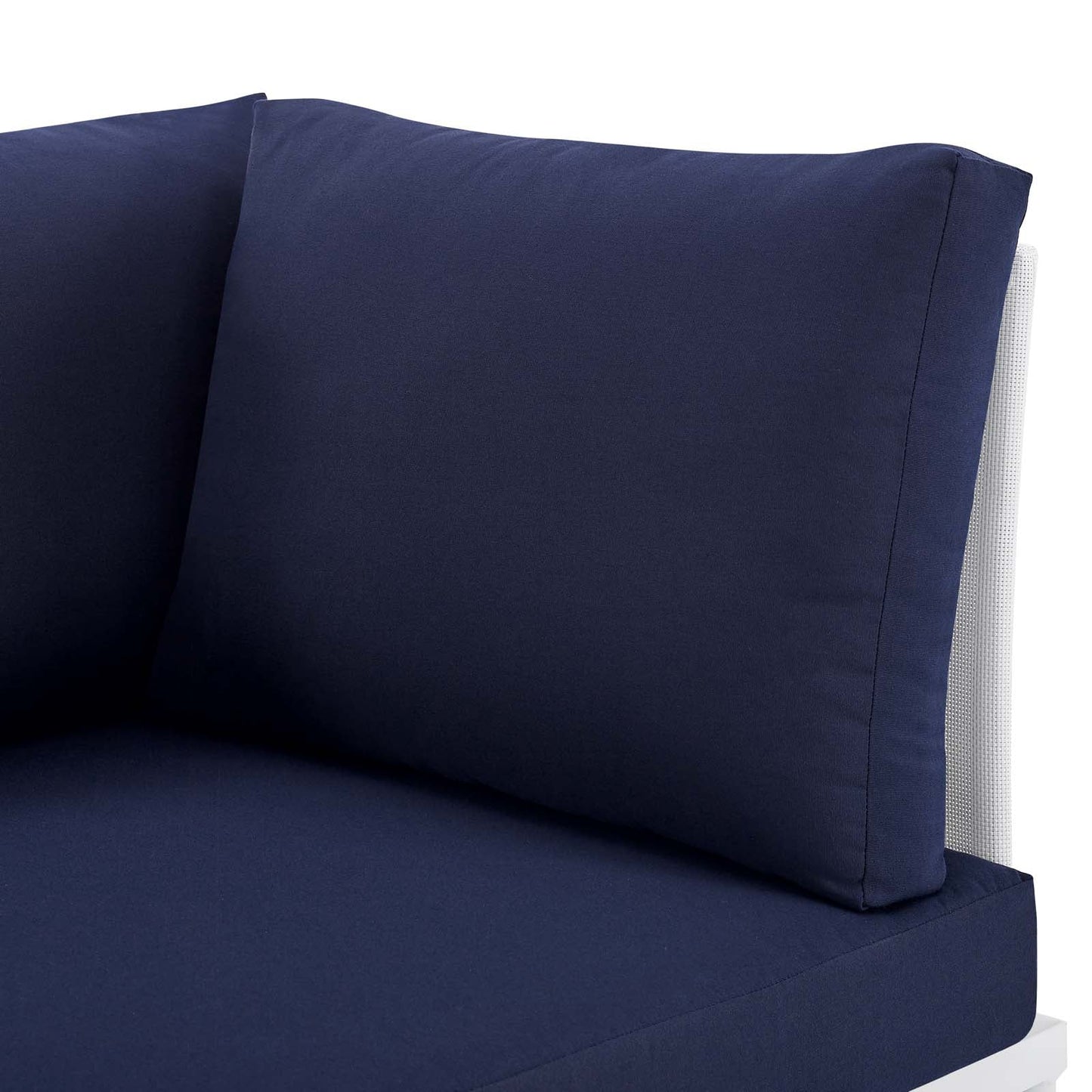 Harmony Sunbrella¨ Outdoor Patio Aluminum Loveseat by Modway