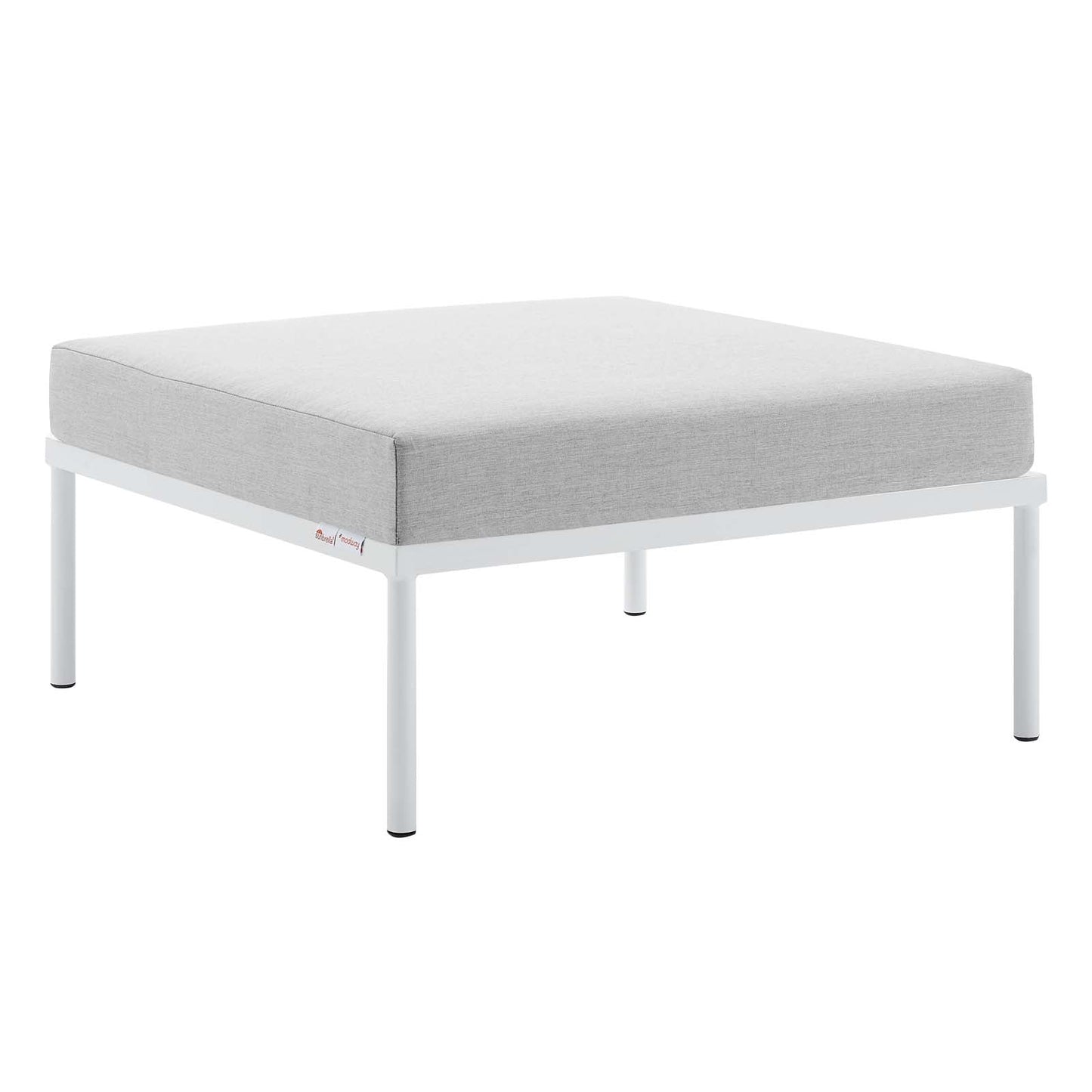 Harmony Sunbrella¨ Outdoor Patio Aluminum Ottoman by Modway