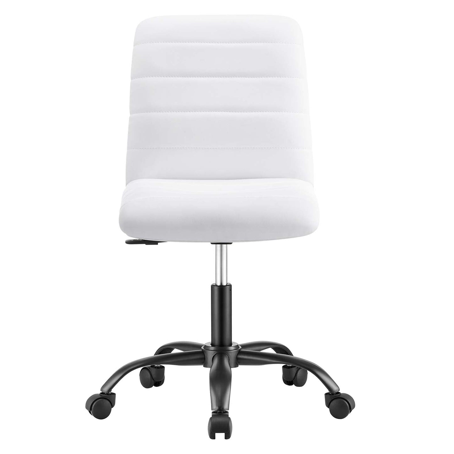 Ripple Armless Vegan Leather Office Chair by Modway
