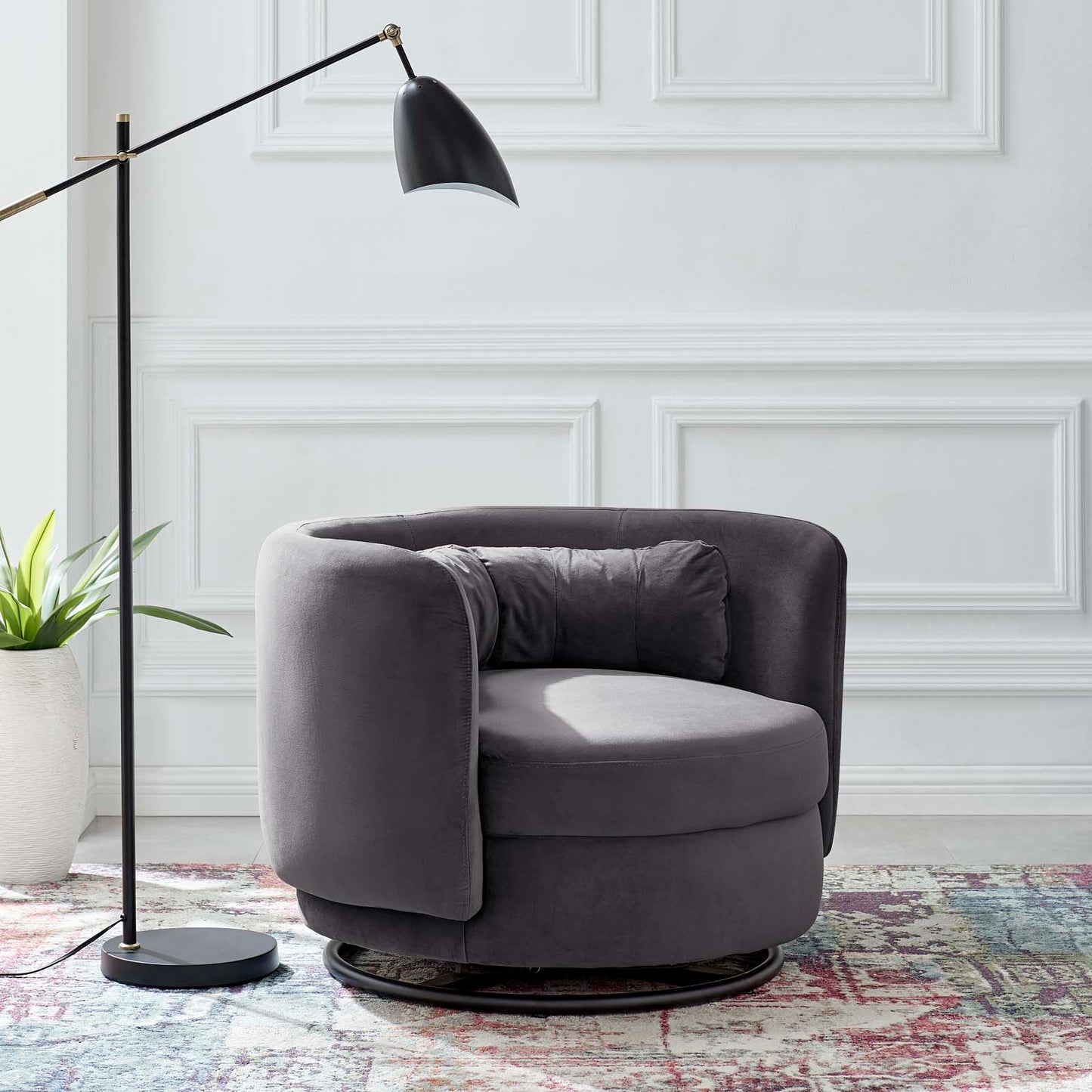 Relish Performance Velvet Swivel Chair by Modway