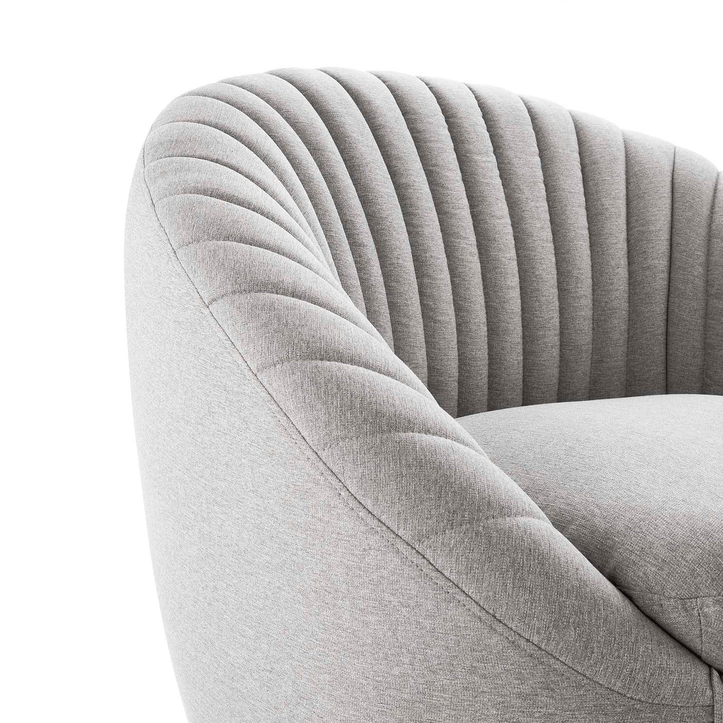 Whirr Tufted Fabric Swivel Chair by Modway