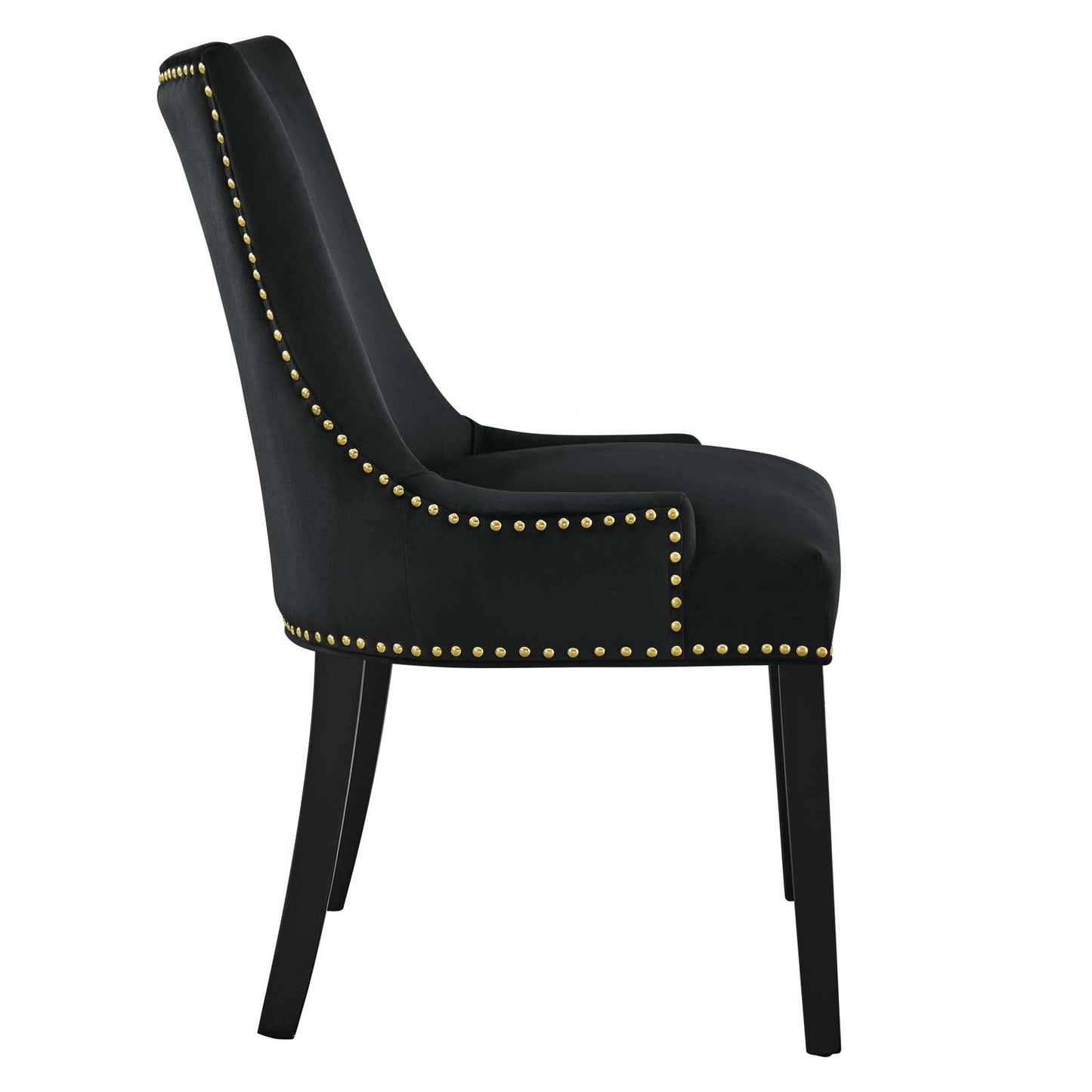 Marquis Performance Velvet Dining Chairs Set of 2 by Modway
