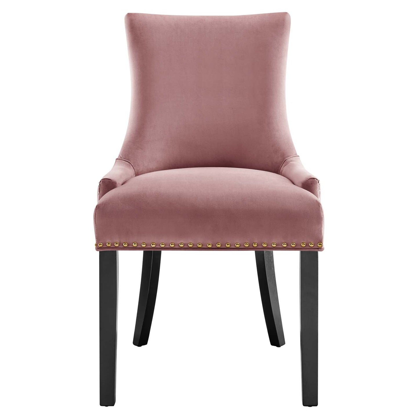 Marquis Performance Velvet Dining Chairs Set of 2 by Modway