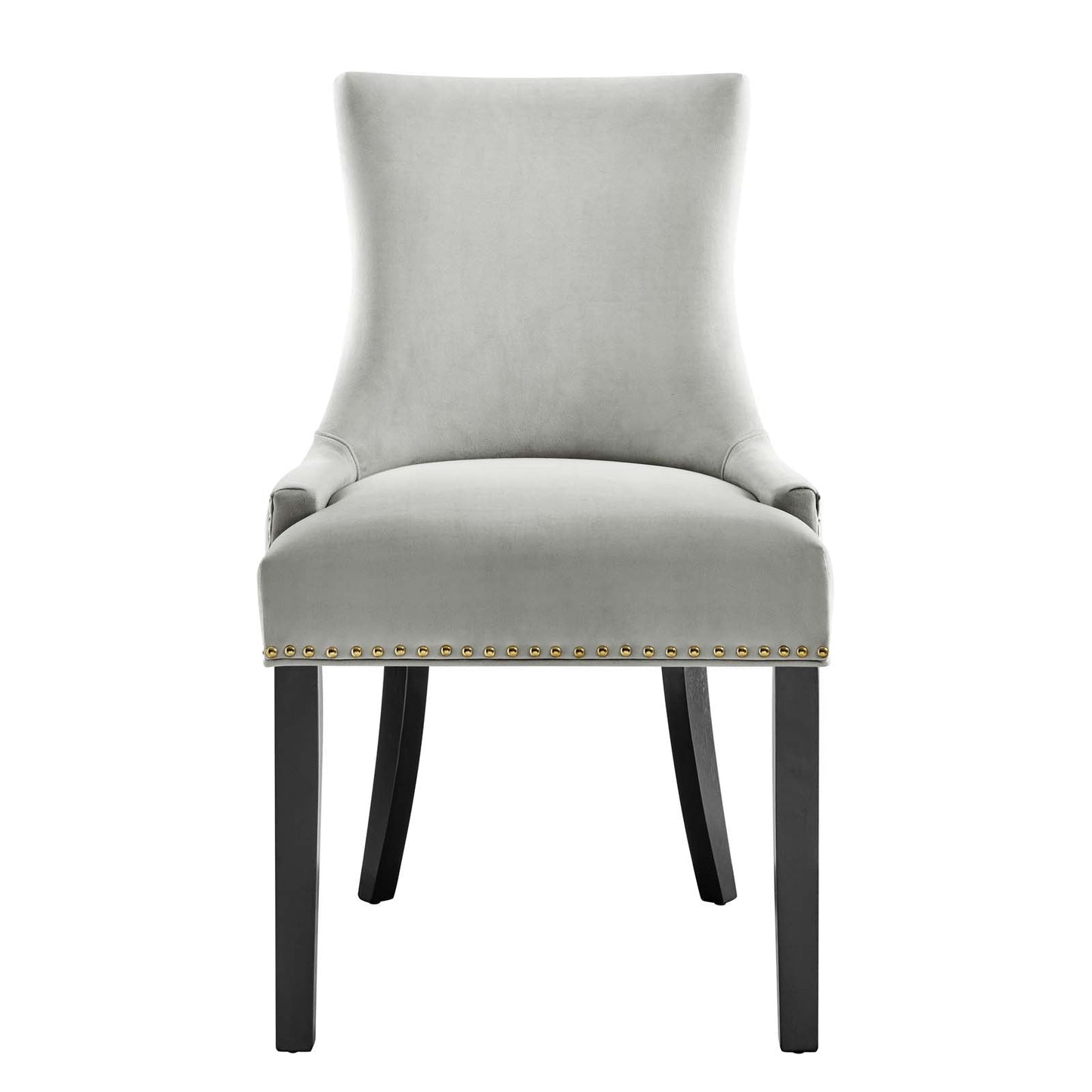 Marquis Performance Velvet Dining Chairs Set of 2 by Modway