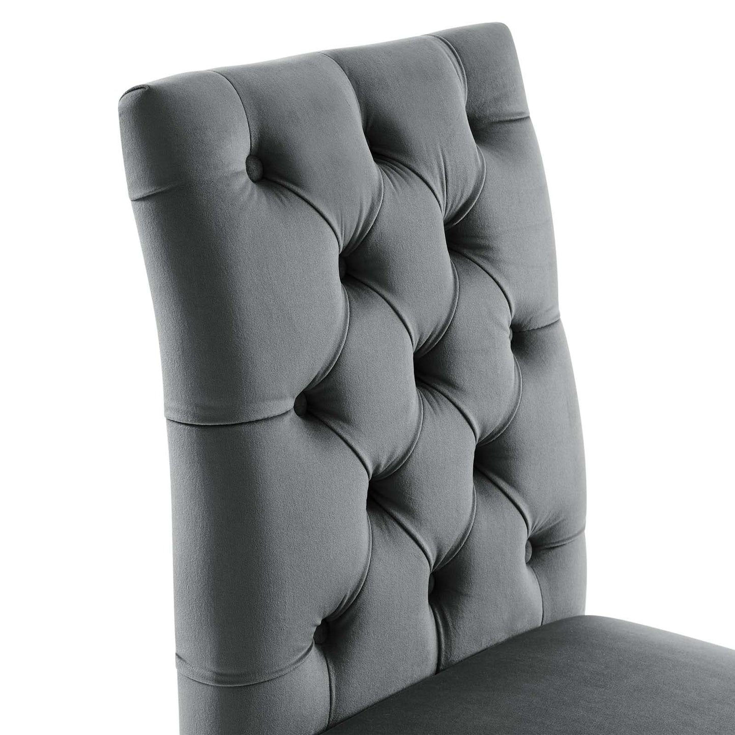Duchess Performance Velvet Dining Chairs Set of 2 by Modway