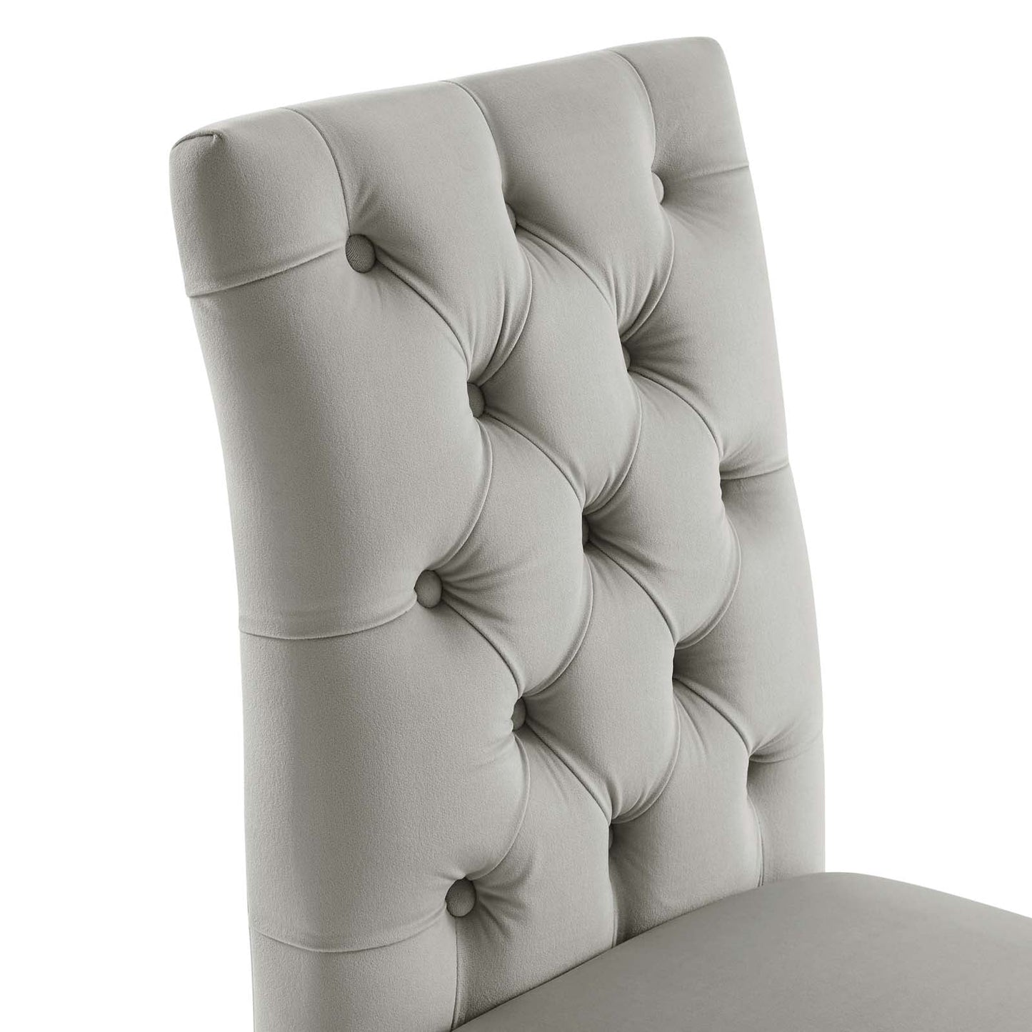 Duchess Performance Velvet Dining Chairs Set of 2 by Modway