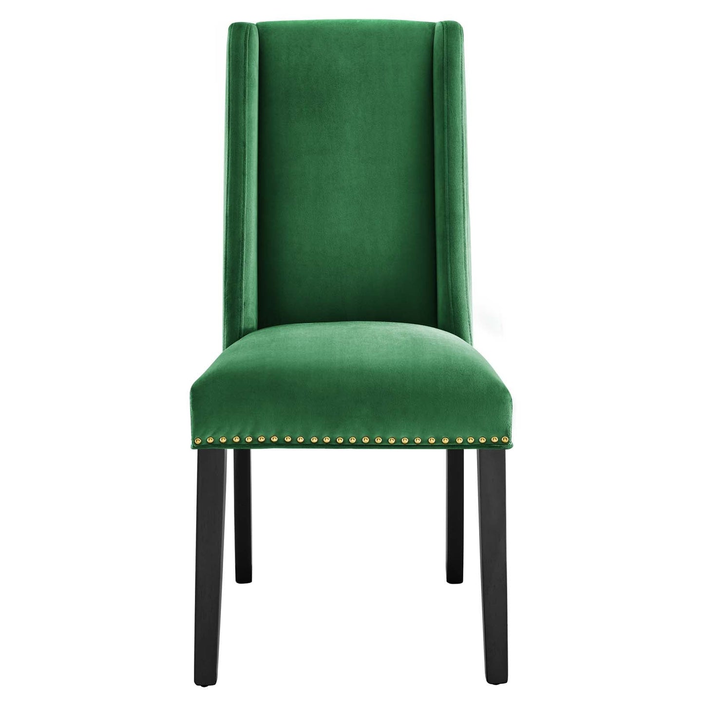 Baron Performance Velvet Dining Chairs Set of 2 by Modway