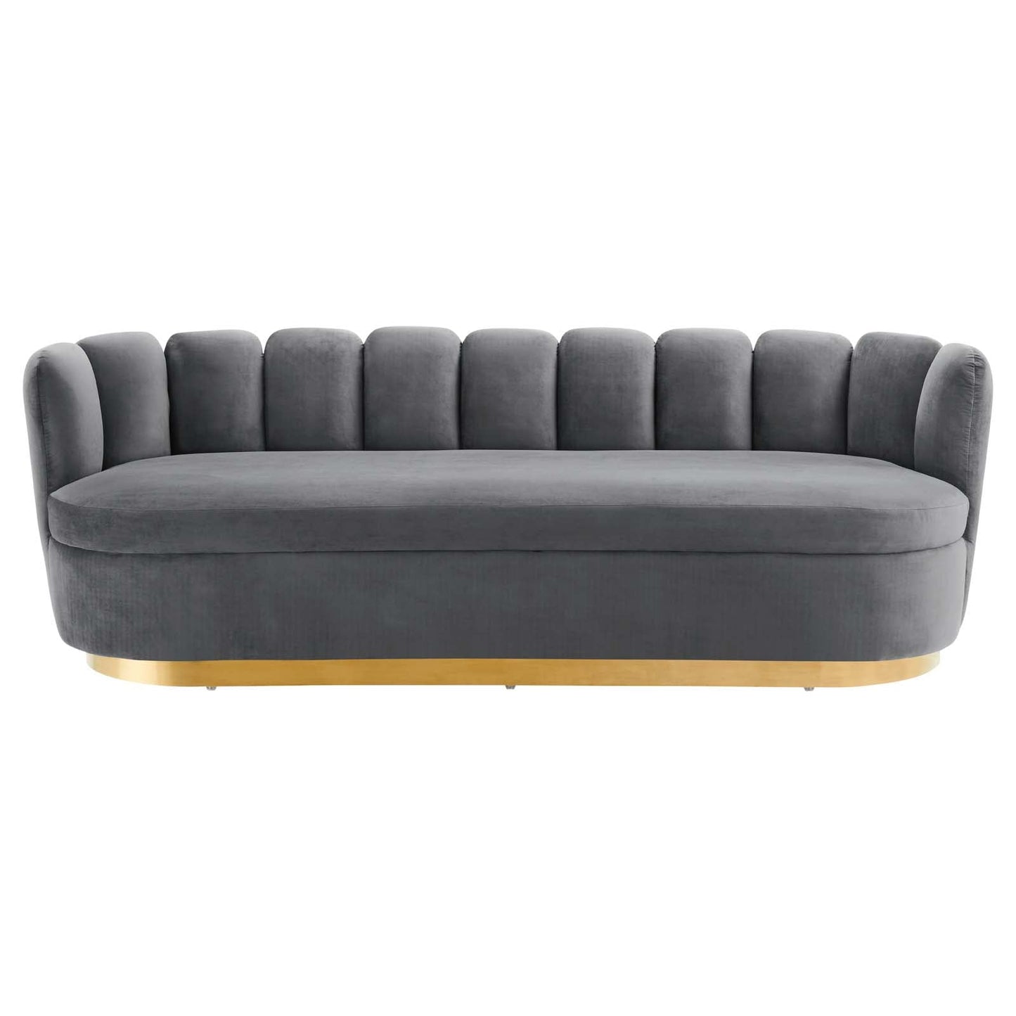 Victoria Channel Tufted Performance Velvet Sofa by Modway
