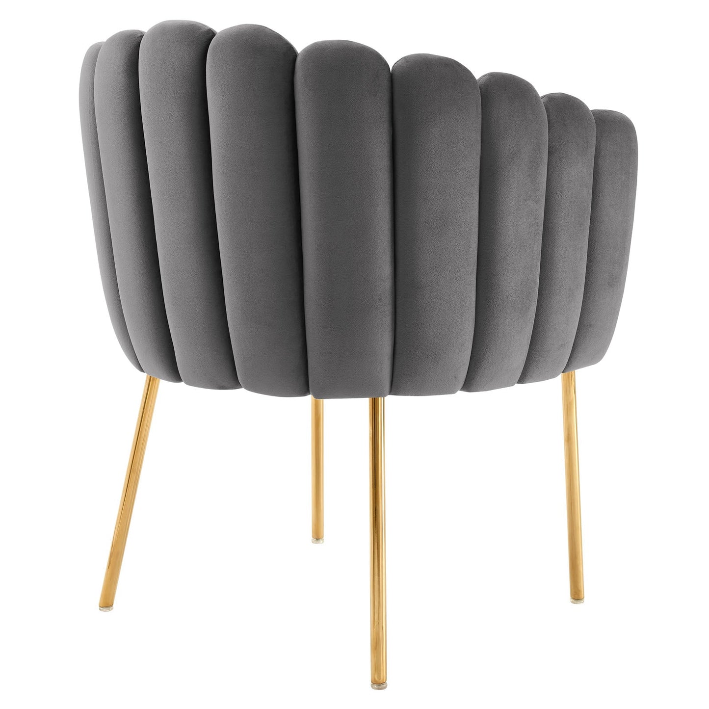Sanna Channel Tufted Performance Velvet Armchair by Modway