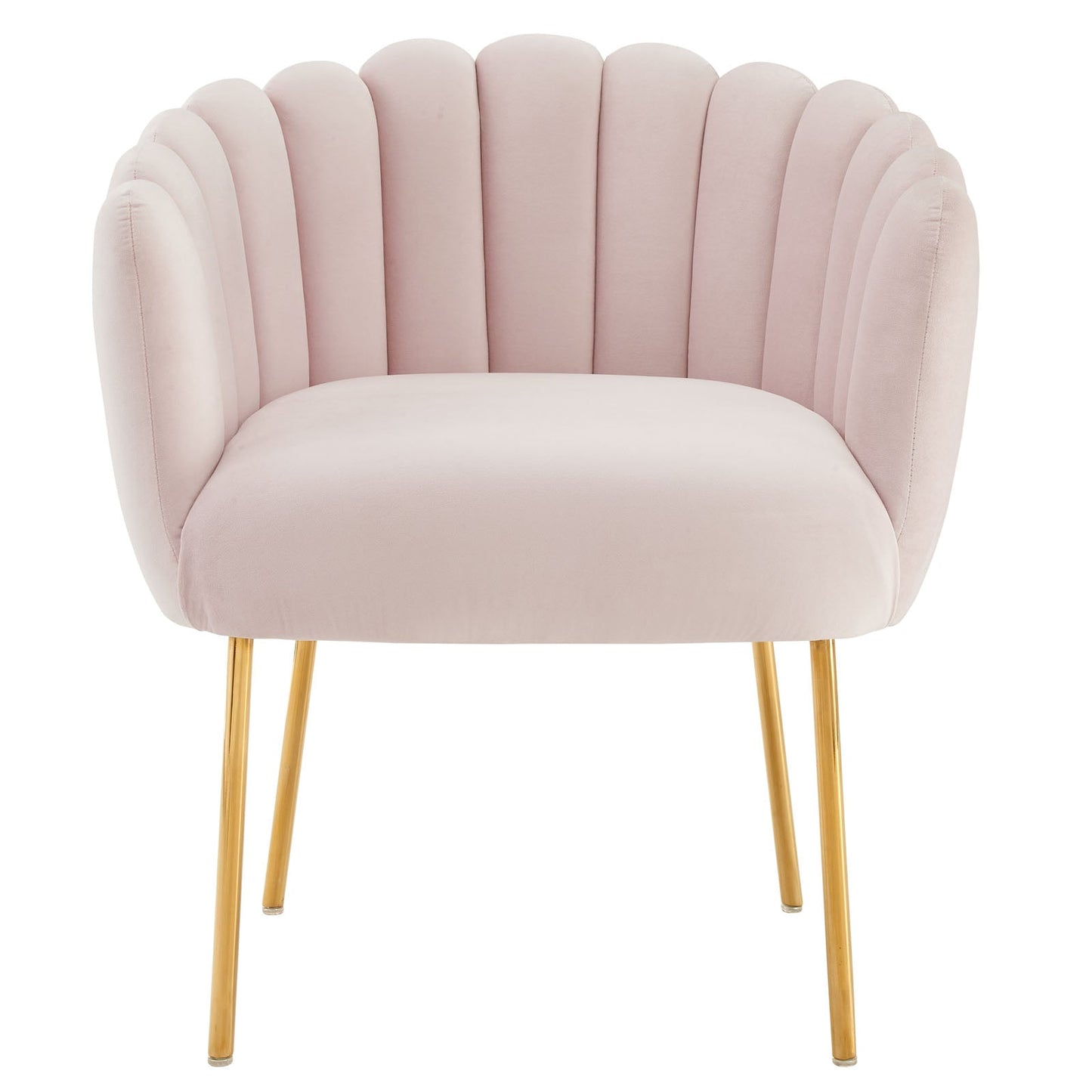 Sanna Channel Tufted Performance Velvet Armchair by Modway