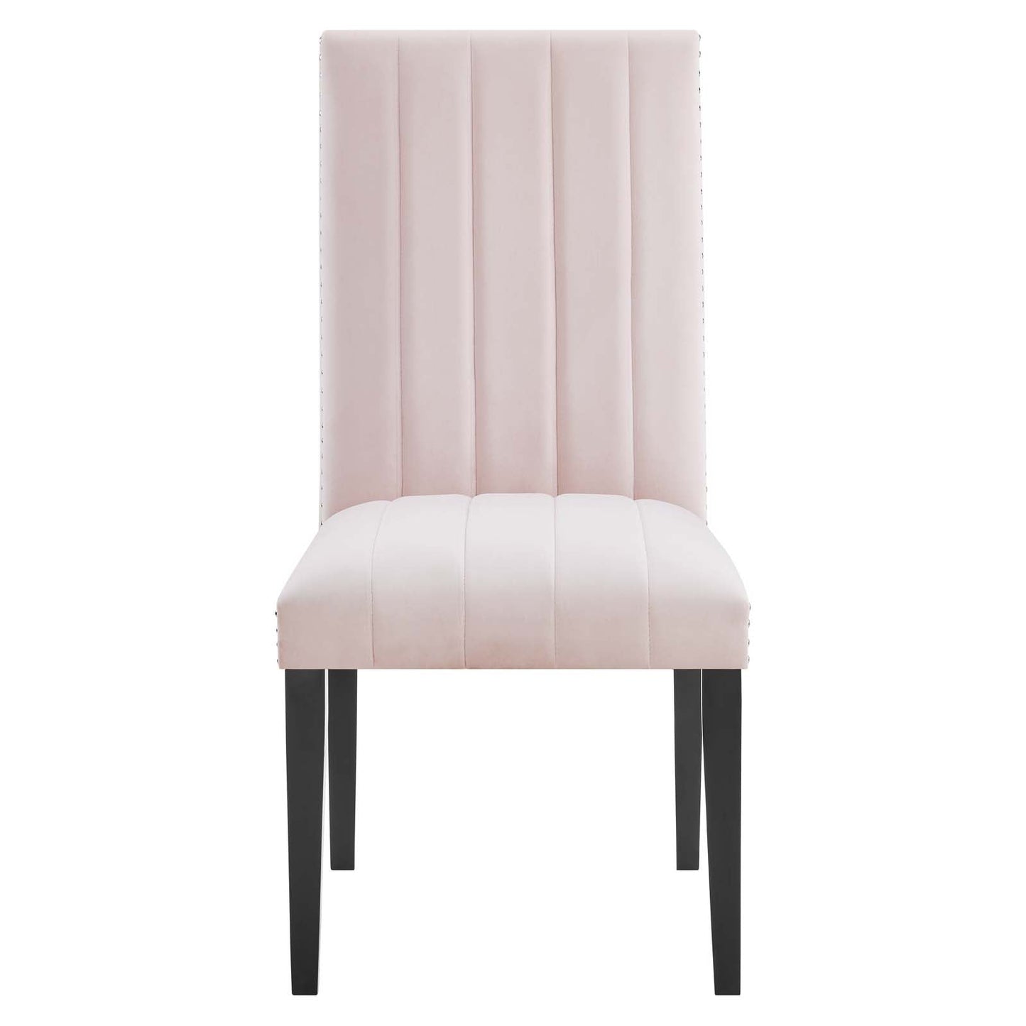 Catalyst Performance Velvet Dining Side Chairs Set of 2 by Modway