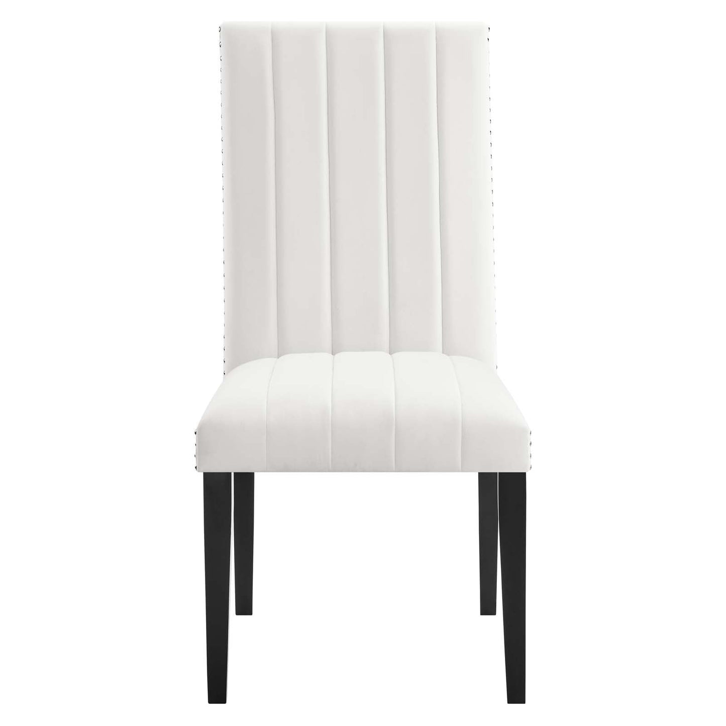 Catalyst Performance Velvet Dining Side Chairs Set of 2 by Modway