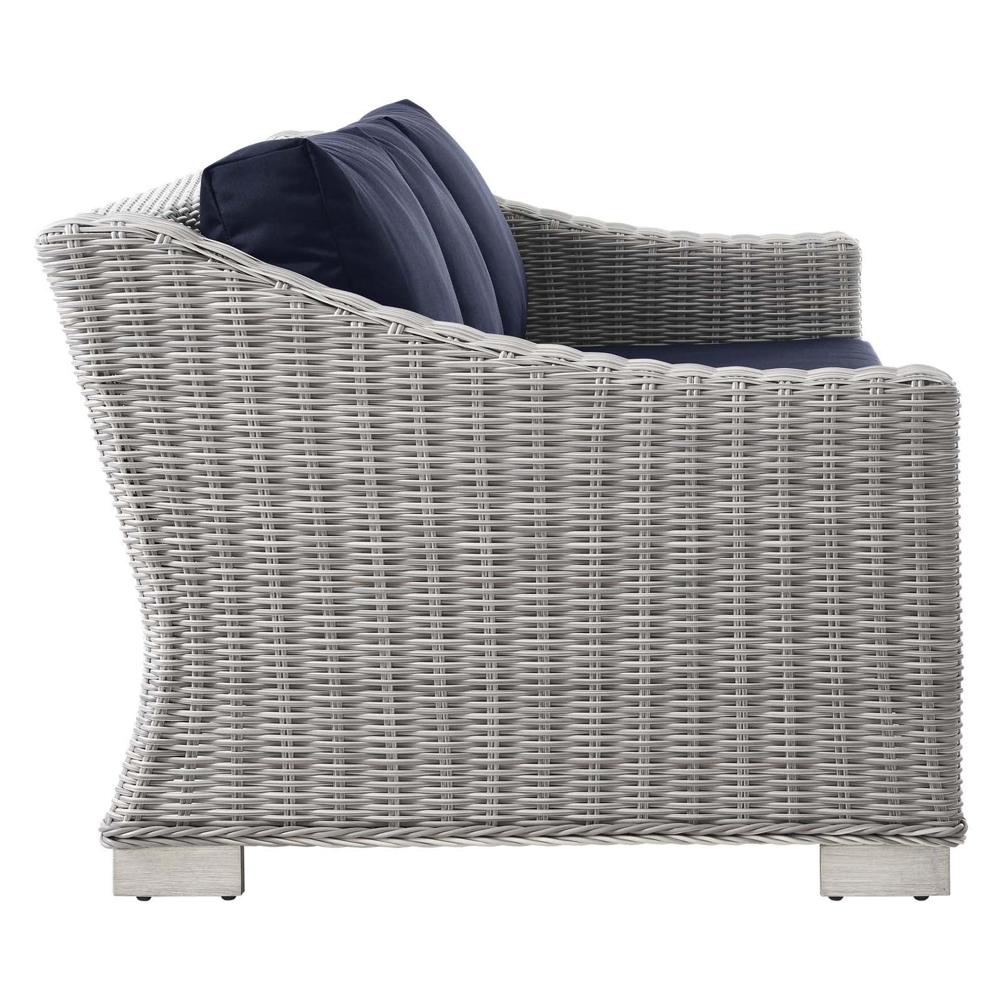 Conway 5-Piece Outdoor Patio Wicker Rattan Furniture Set by Modway