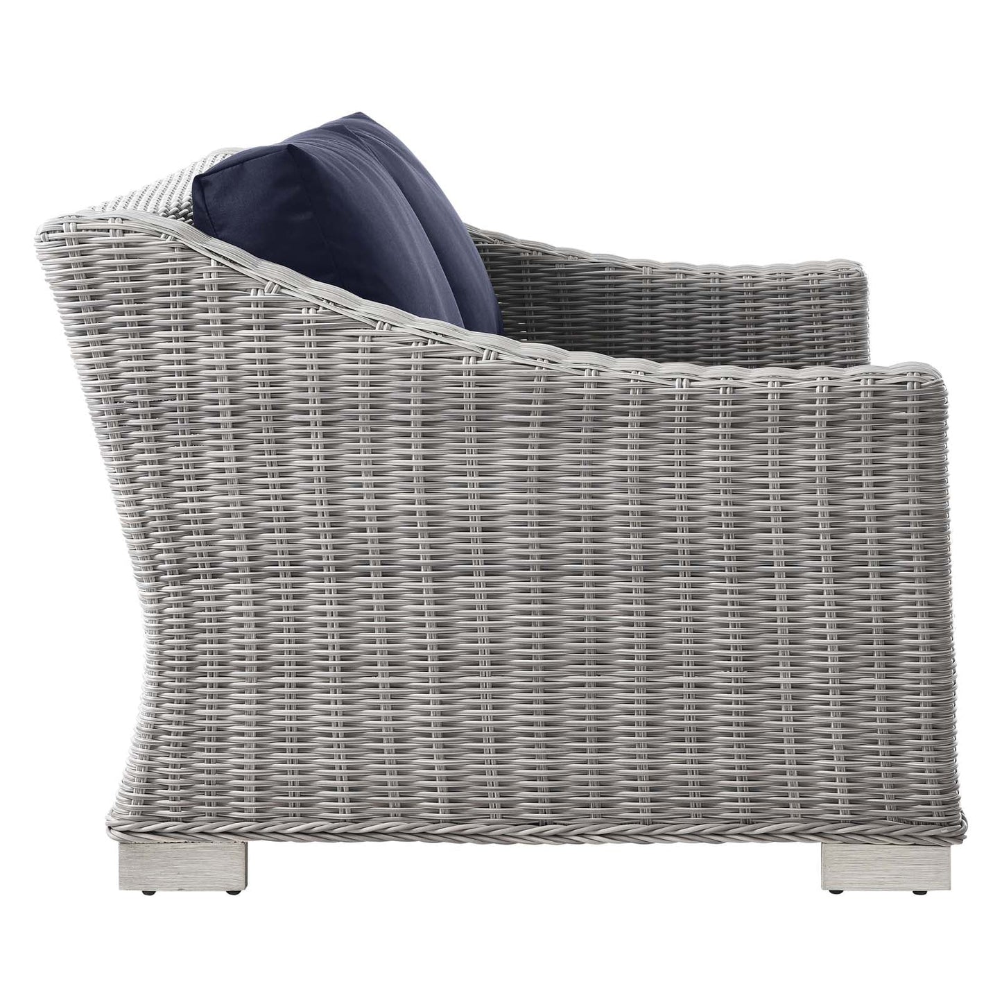 Conway 5-Piece Outdoor Patio Wicker Rattan Furniture Set by Modway