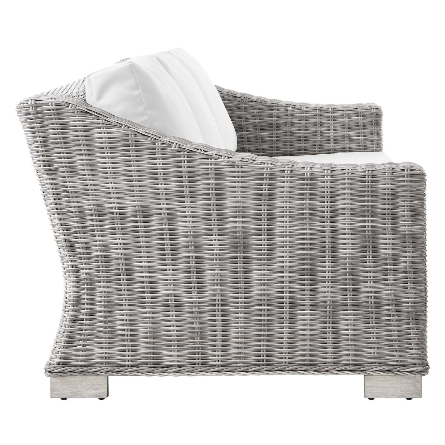 Conway 5-Piece Outdoor Patio Wicker Rattan Furniture Set by Modway