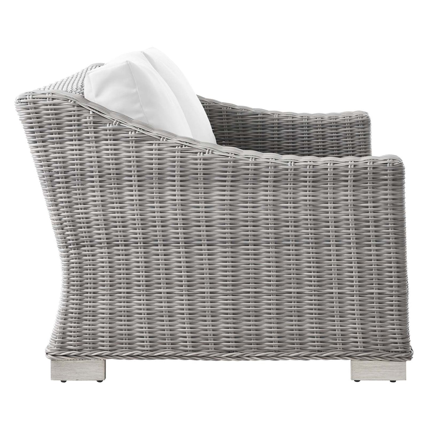 Conway 5-Piece Outdoor Patio Wicker Rattan Furniture Set by Modway