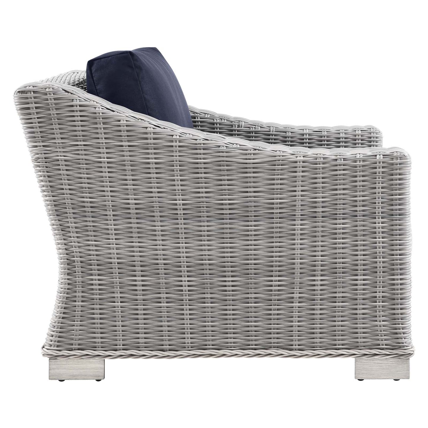 Conway 5-Piece Outdoor Patio Wicker Rattan Furniture Set by Modway