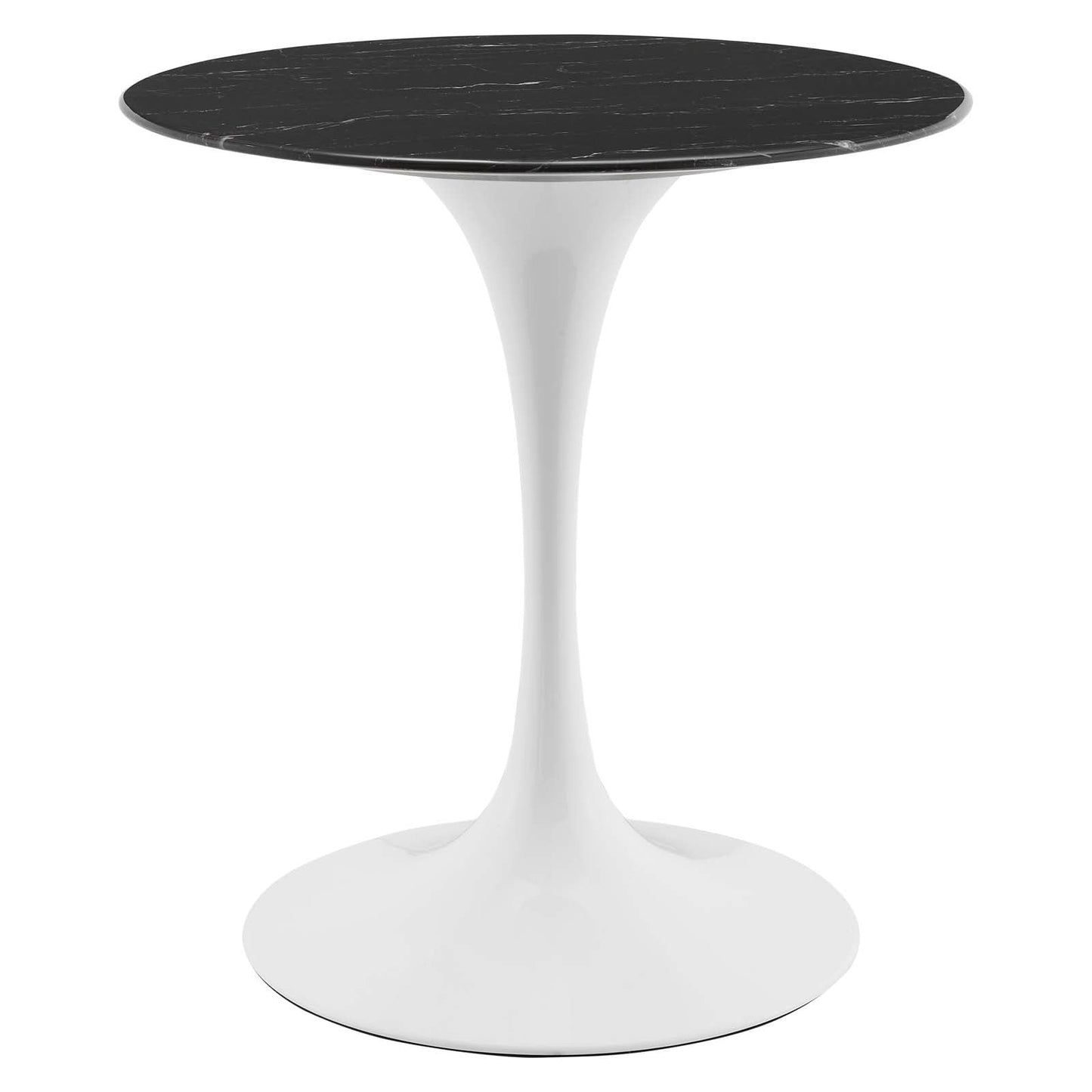 Lippa 28" Round Faux Marble Dining Table by Modway