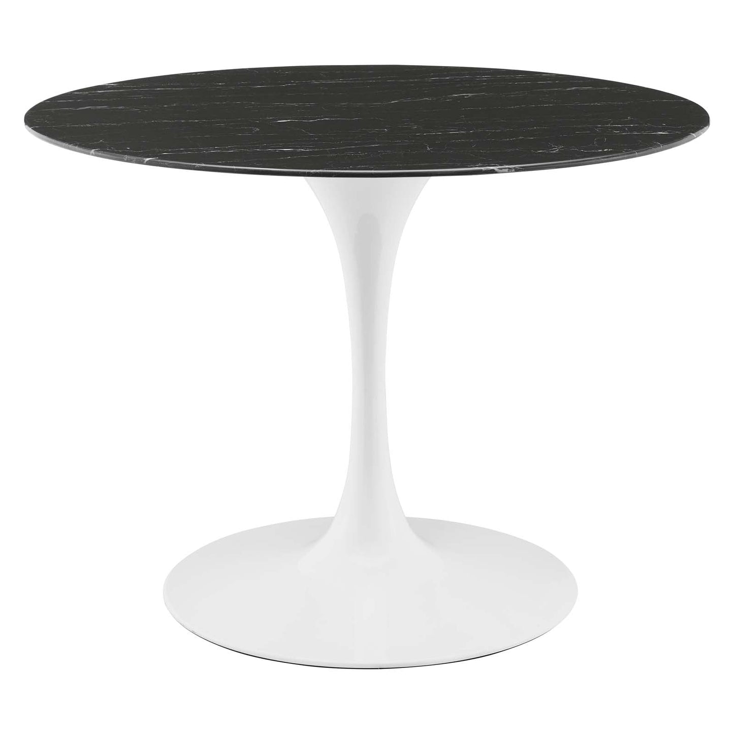 Lippa 40" Round Faux Marble Dining Table by Modway