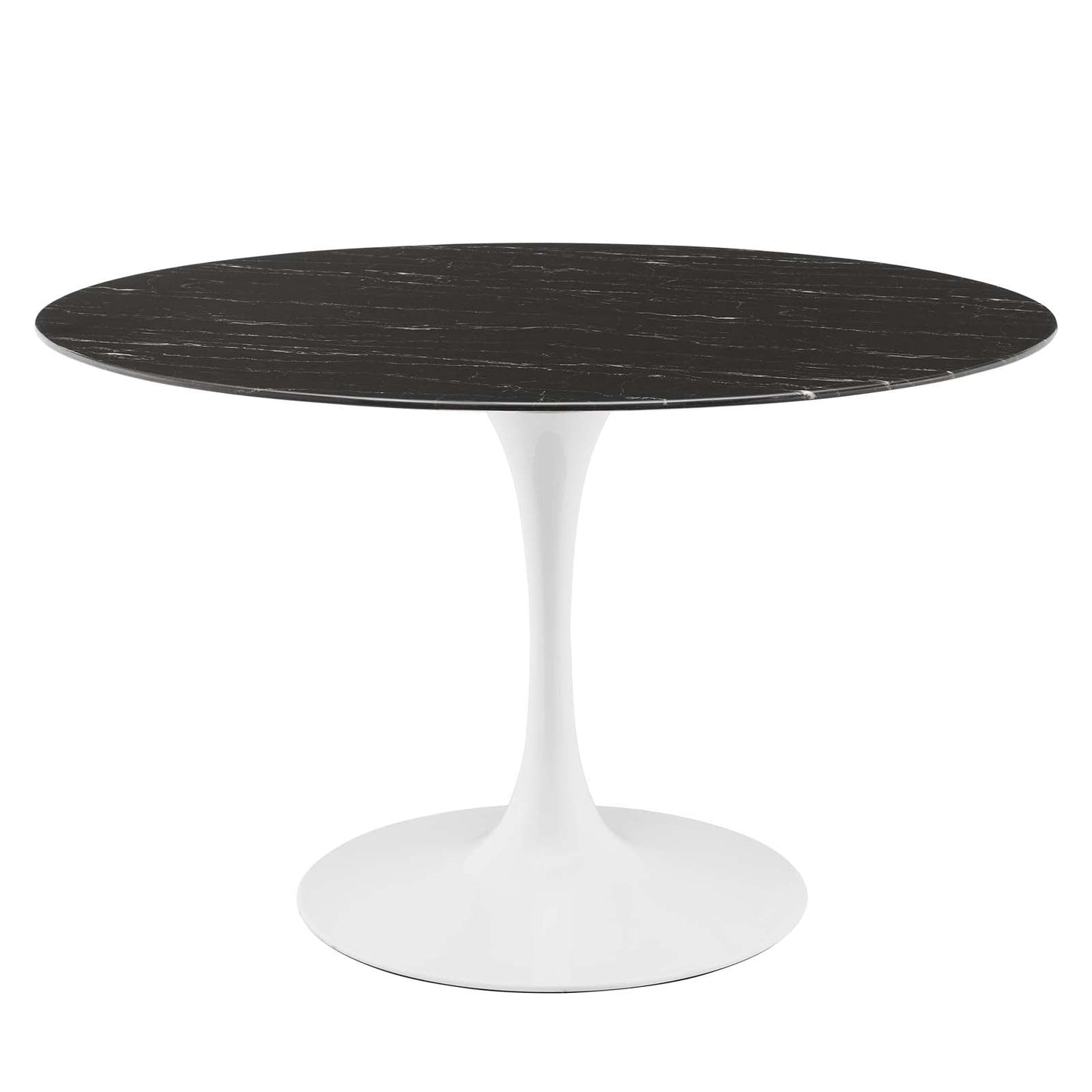Lippa 48" Round Faux Marble Dining Table by Modway