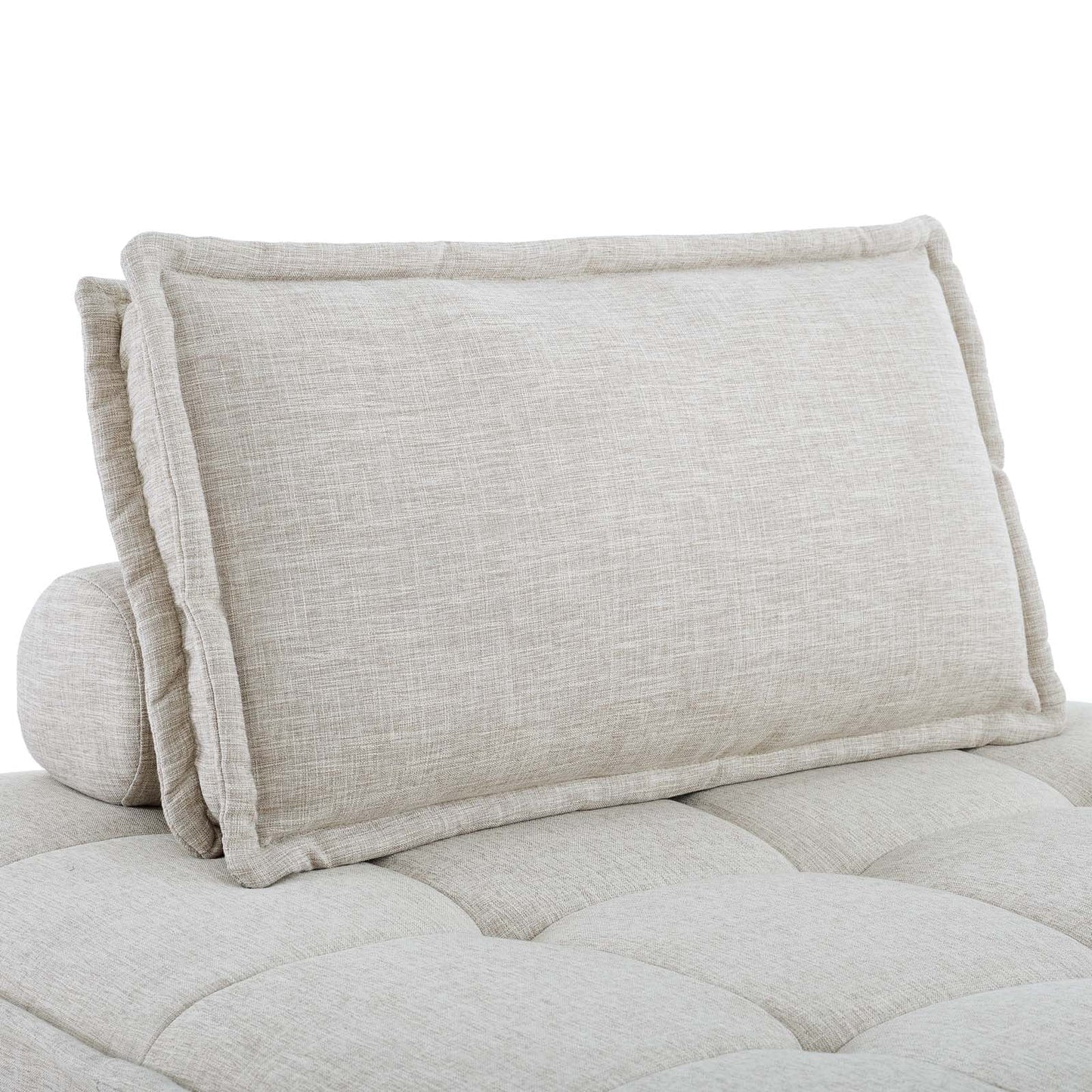 Saunter 4-Piece Tufted Fabric Fabric Sectional Sofa by Modway