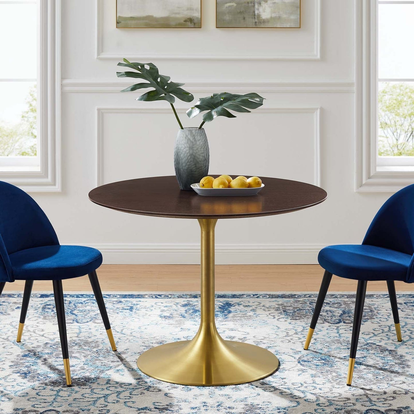 Lippa 40" Round Wood Dining Table by Modway