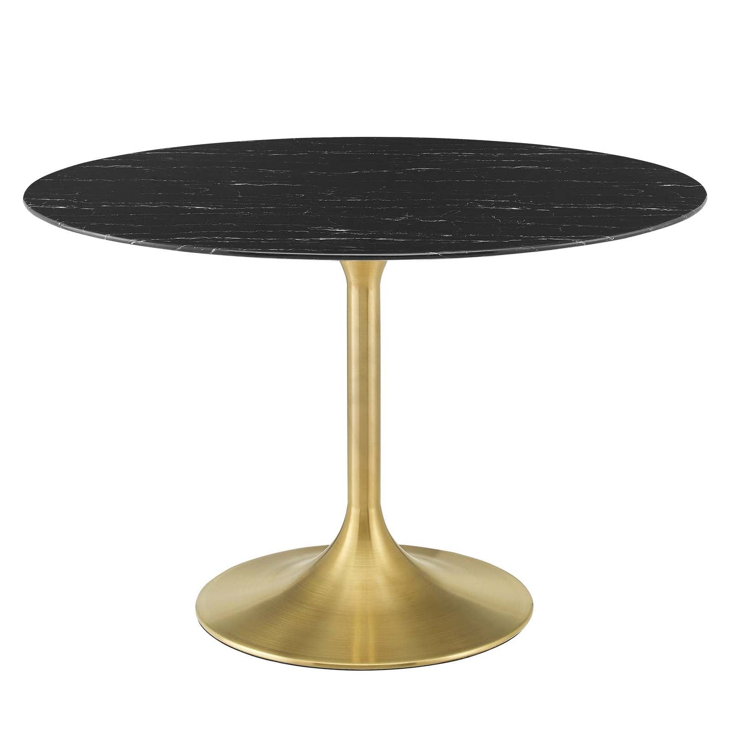 Lippa 48" Round Faux Marble Dining Table by Modway