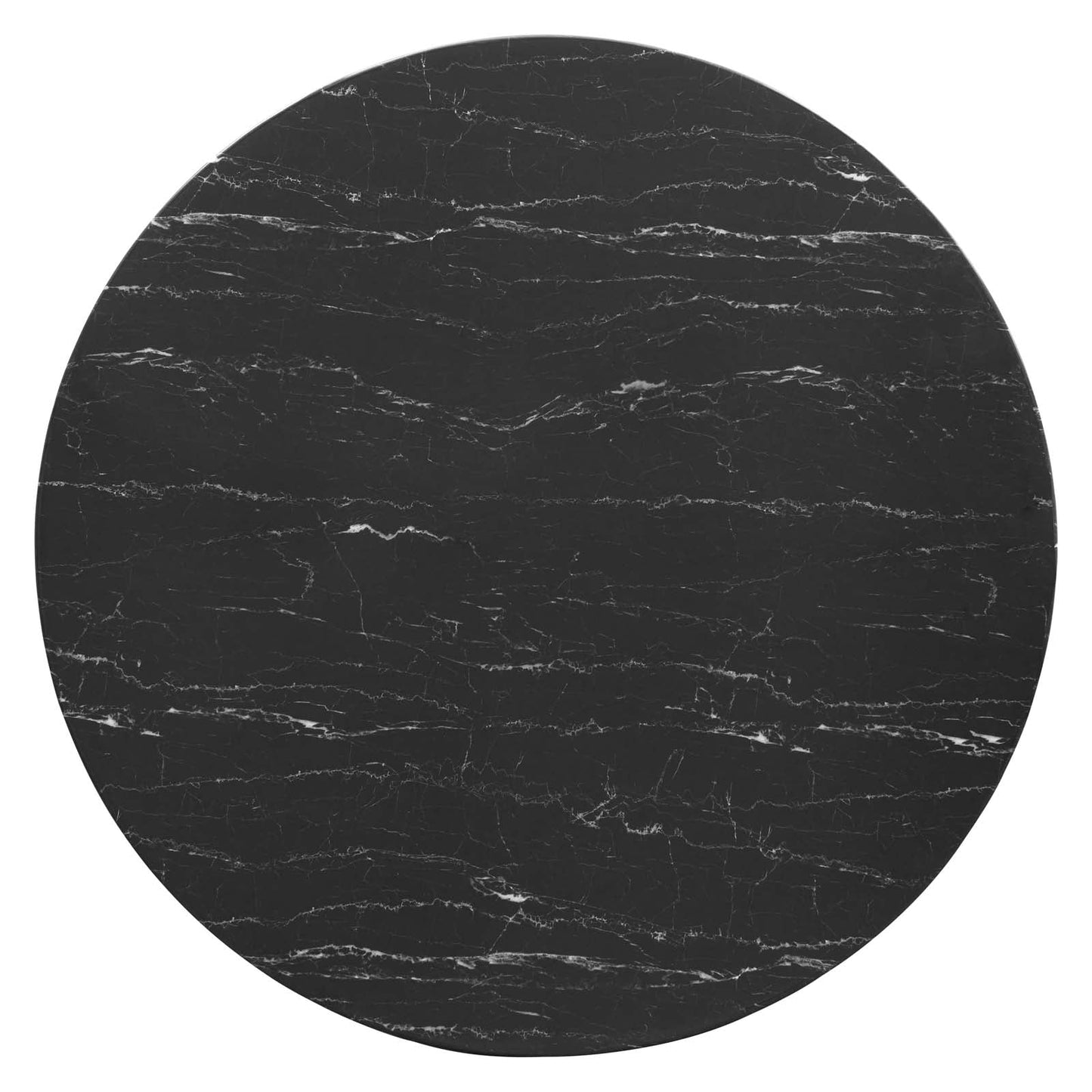 Lippa 48" Round Faux Marble Dining Table by Modway
