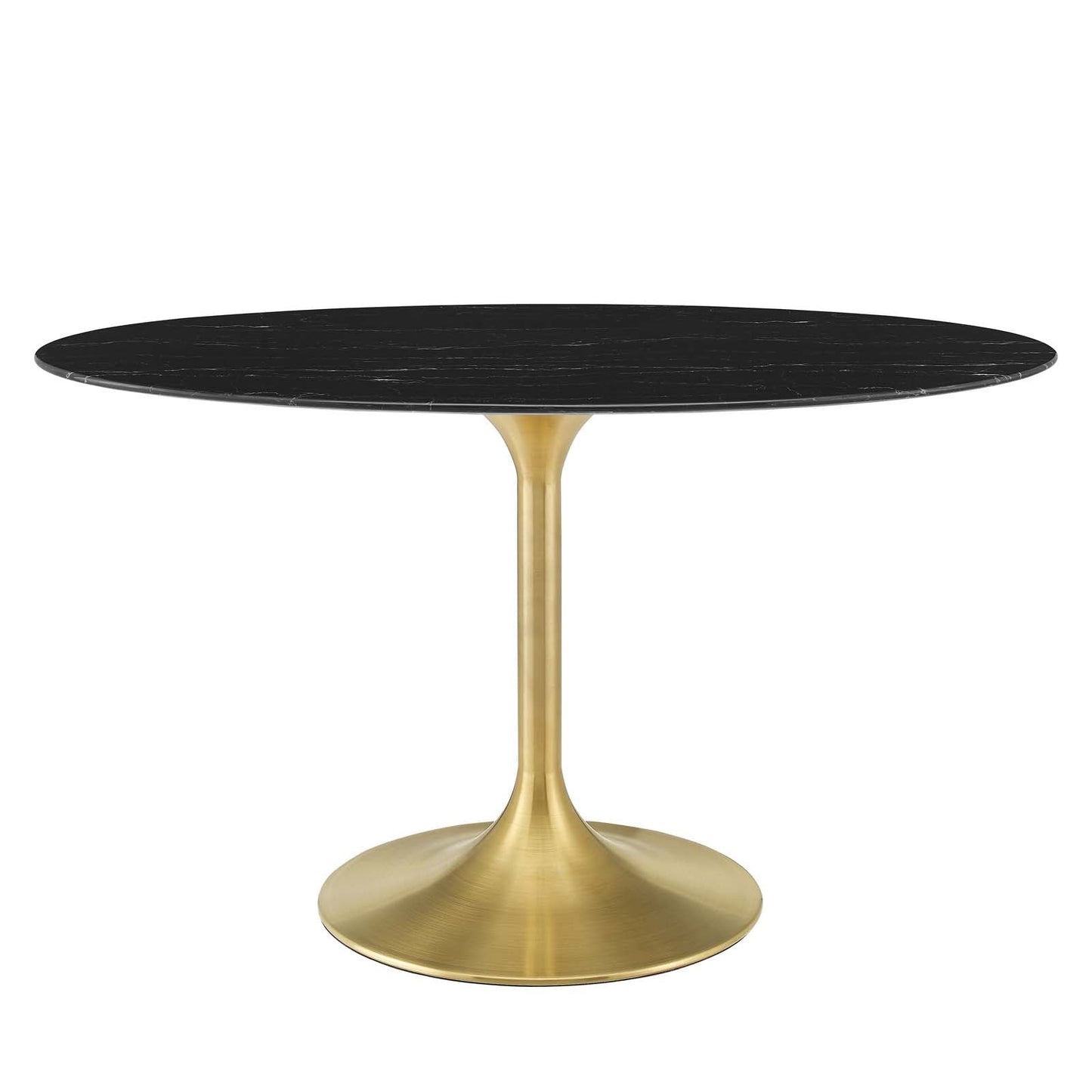 Lippa 54" Oval Faux Marble Dining Table by Modway