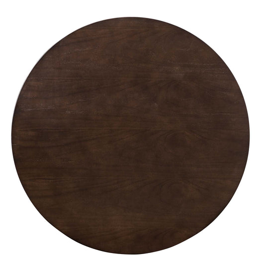 Lippa 36" Round Wood Coffee Table by Modway
