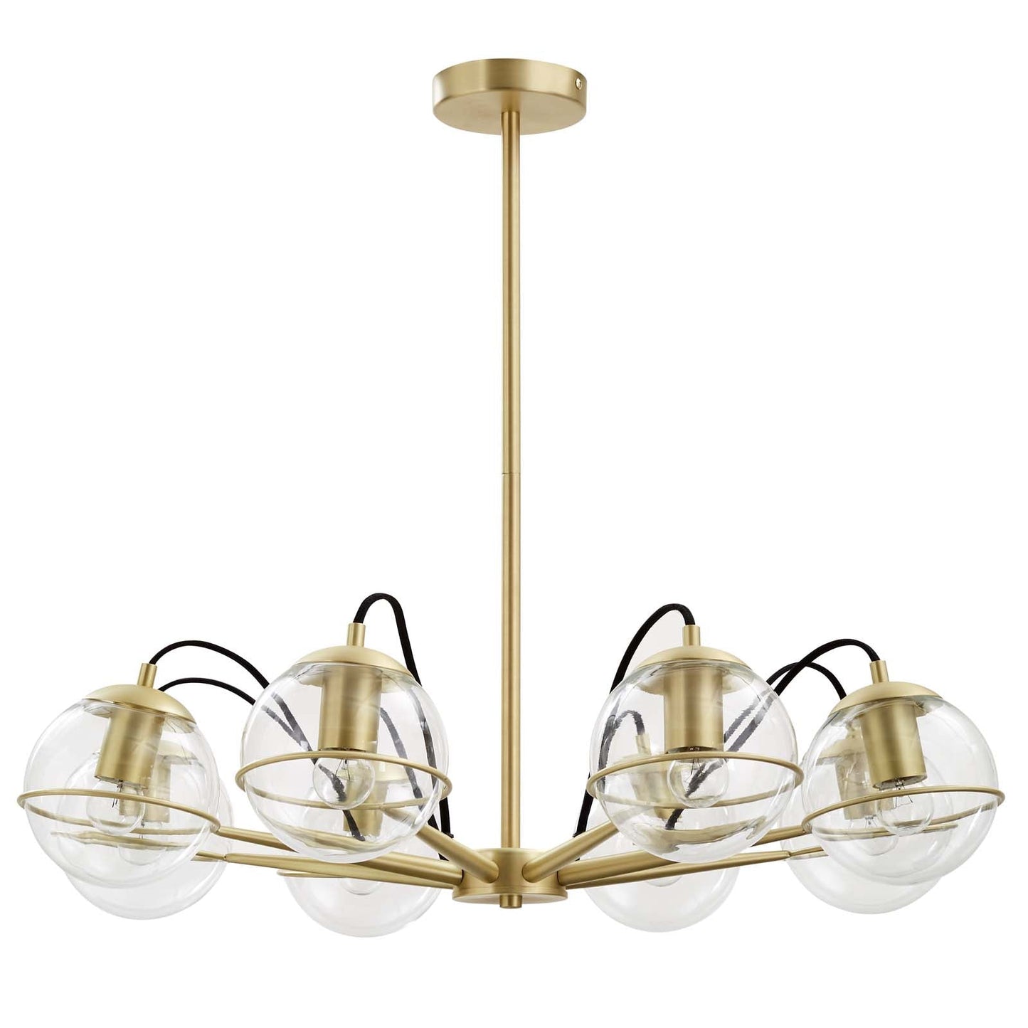 Hanna 8-Light Chandelier by Modway