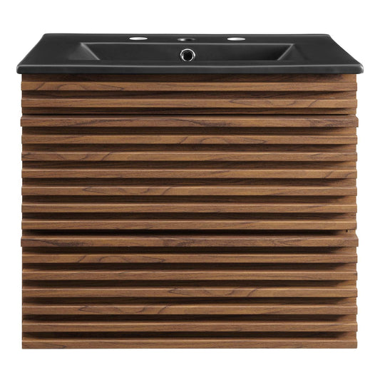 Render 24" Wall-Mount Bathroom Vanity by Modway