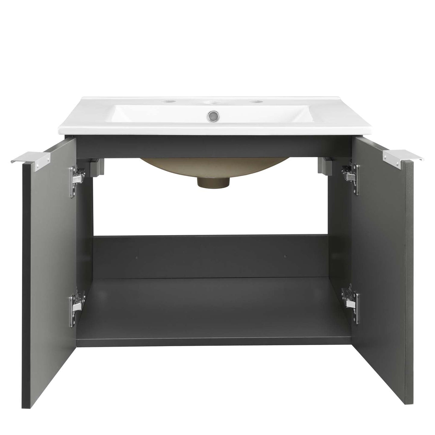 Maybelle 24" Wall-Mount Bathroom Vanity by Modway