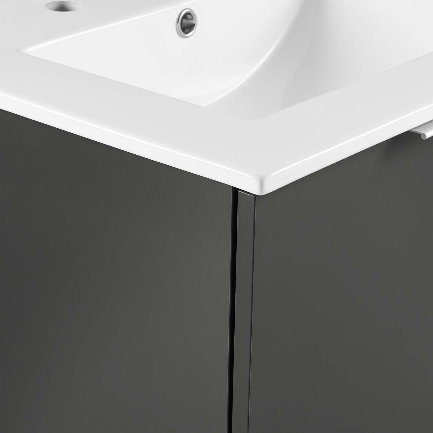 Maybelle 24" Wall-Mount Bathroom Vanity by Modway