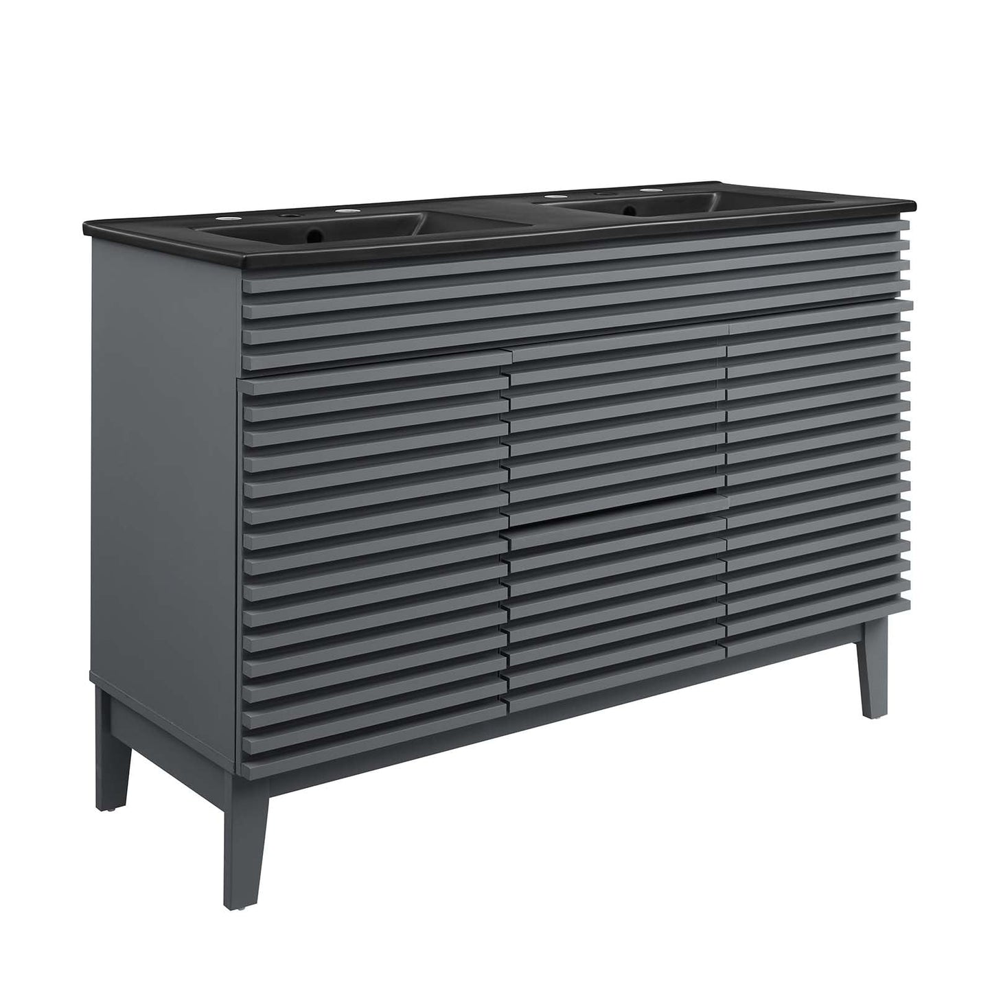 Render 48" Double Sink Bathroom Vanity by Modway