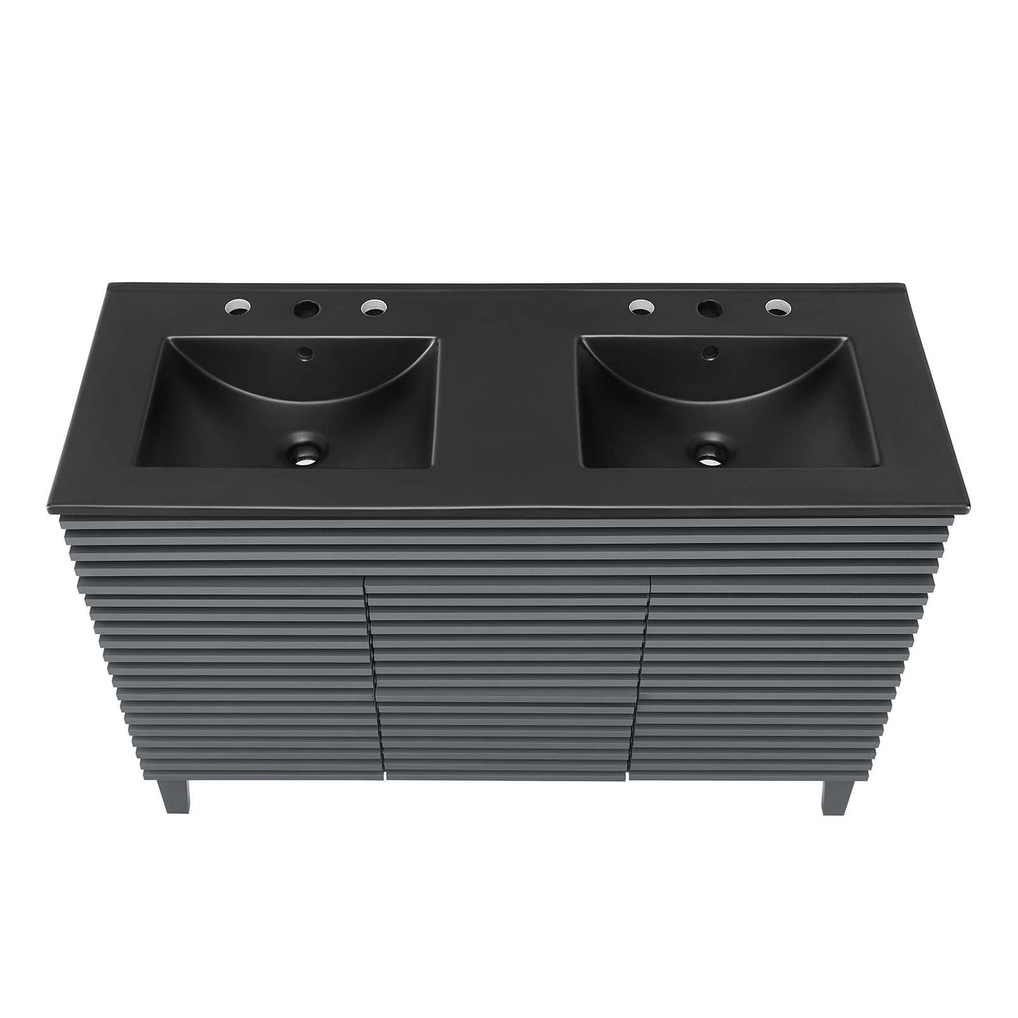 Render 48" Double Sink Bathroom Vanity by Modway