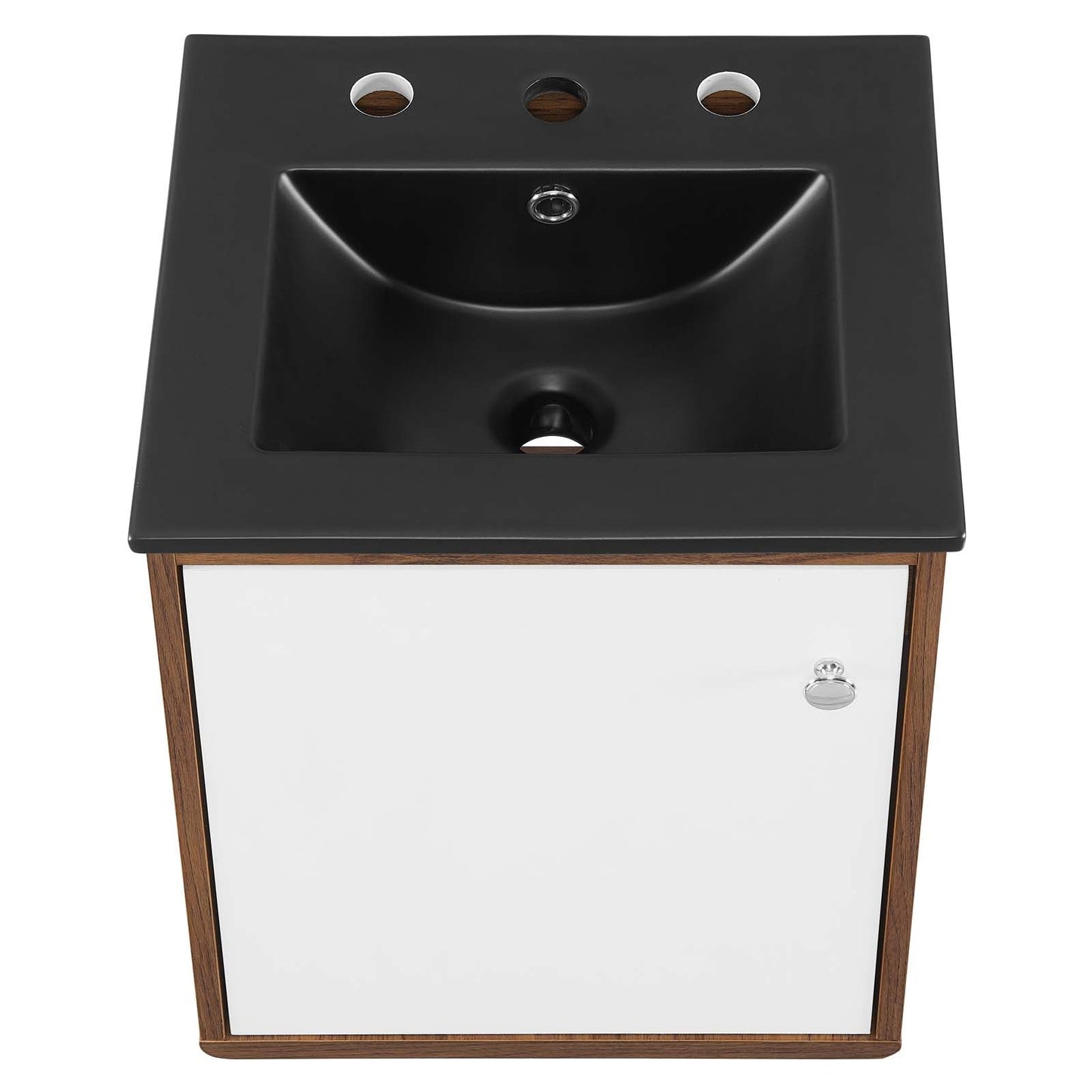 Transmit 18" Wall-Mount Bathroom Vanity by Modway